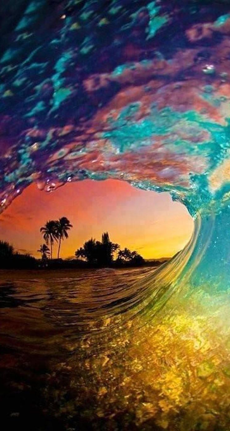 Colorful Waves Art Wallpapers