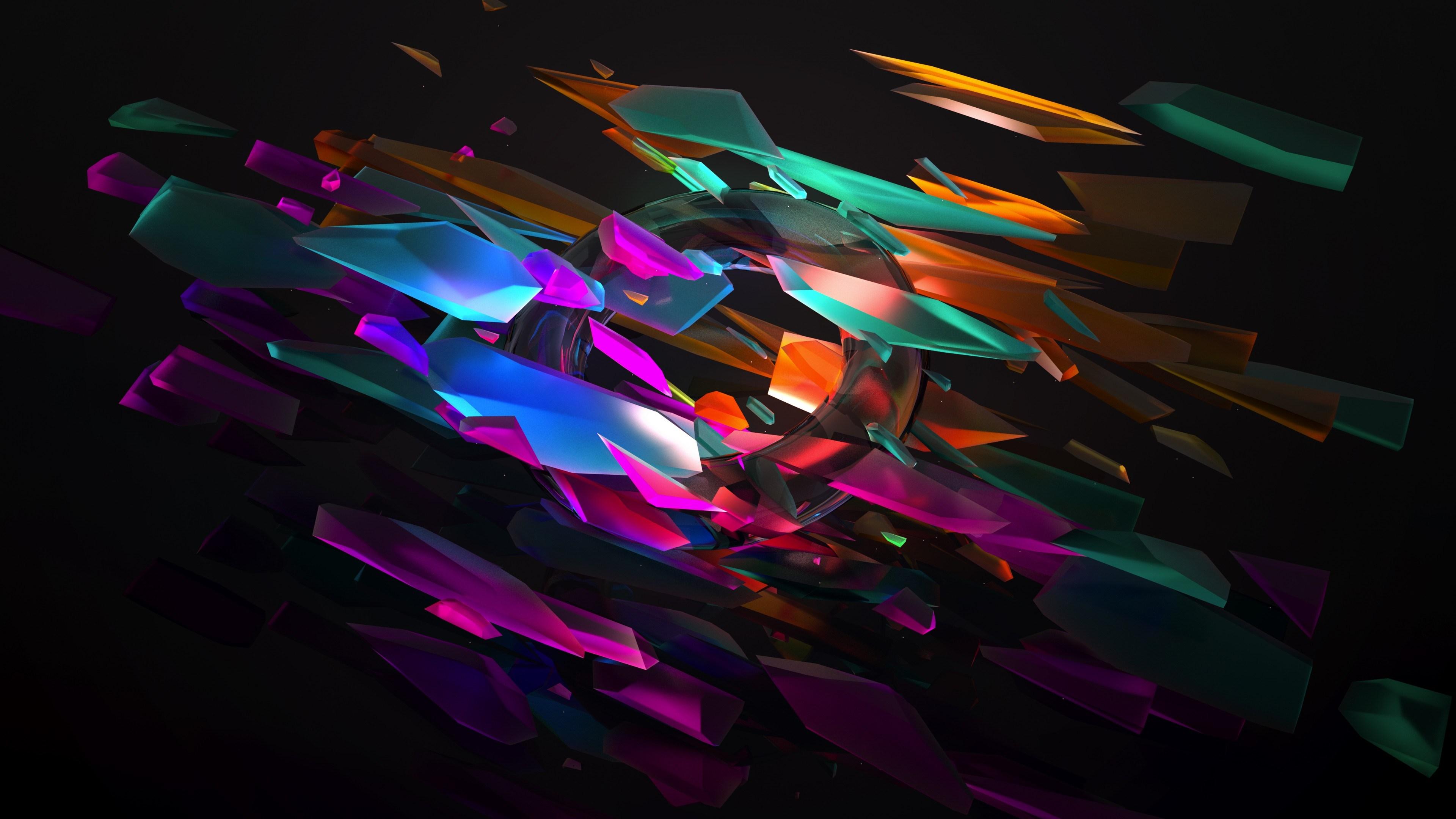 Abstract Gradient Hd Shapes Wallpapers