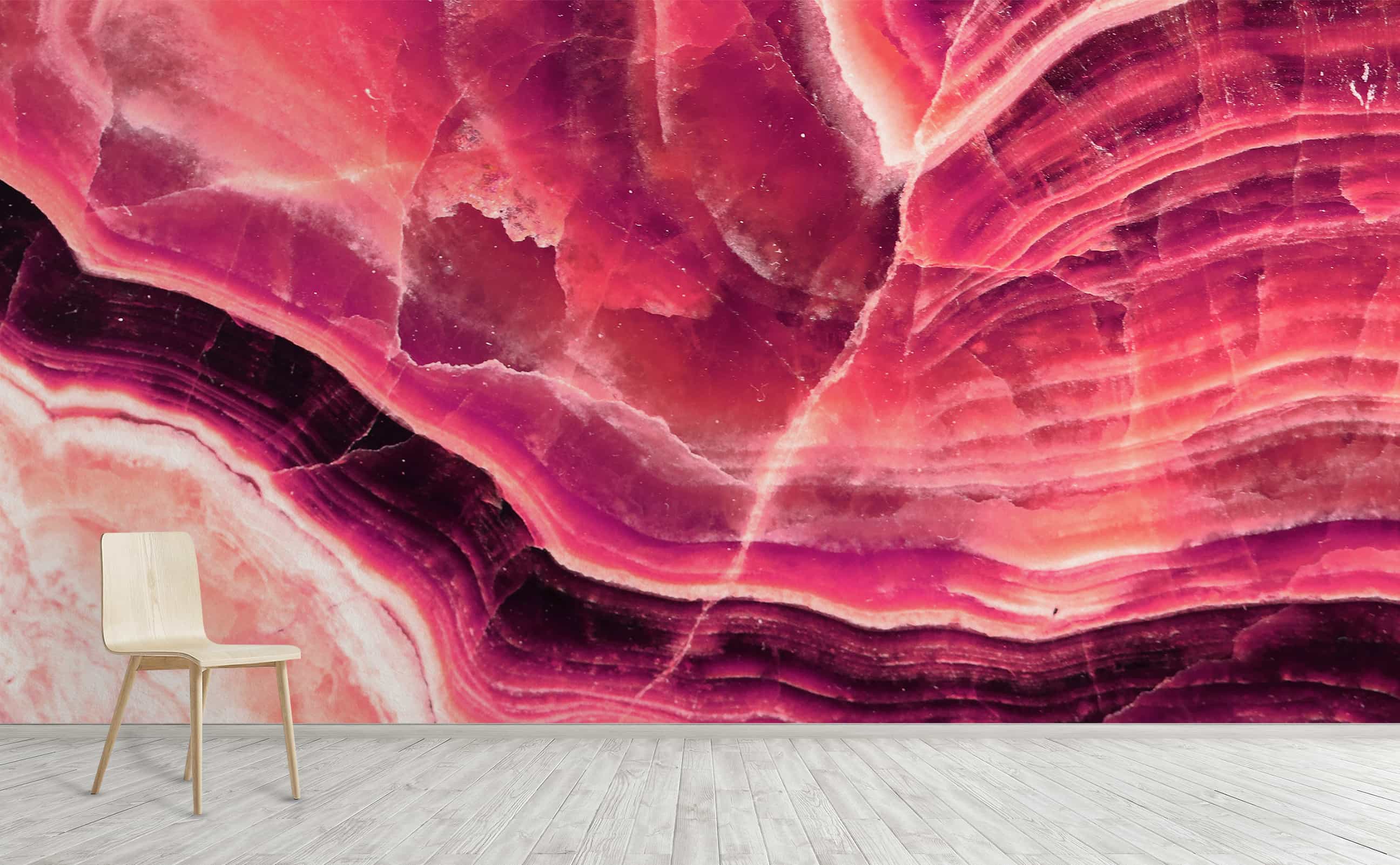 Abstract Paint Pink Layers Wallpapers