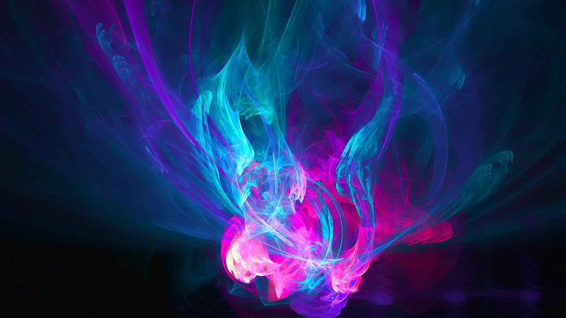 Blue Pink Digital Art Wallpapers