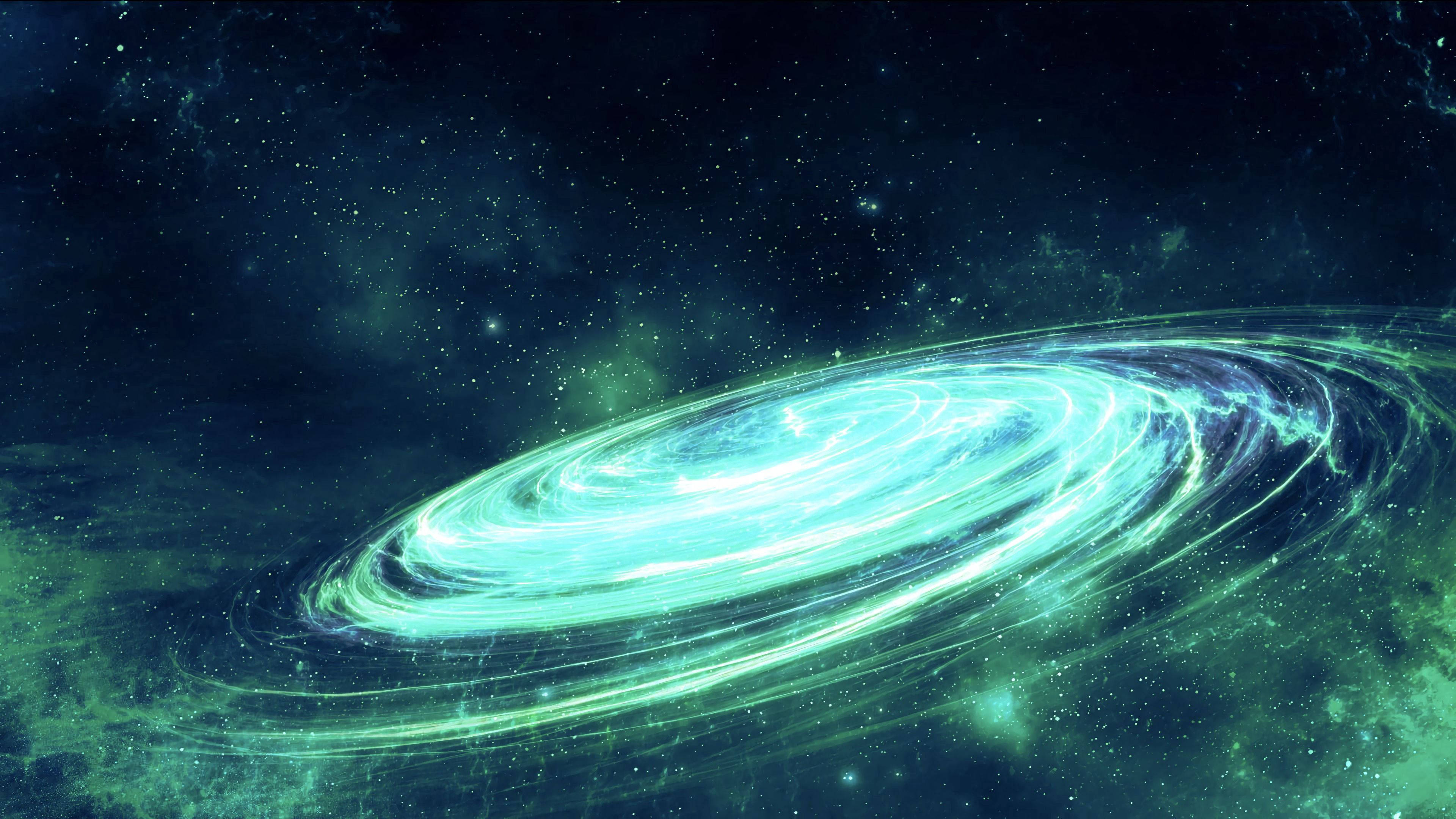 Galaxy Spiral 4K Wallpapers