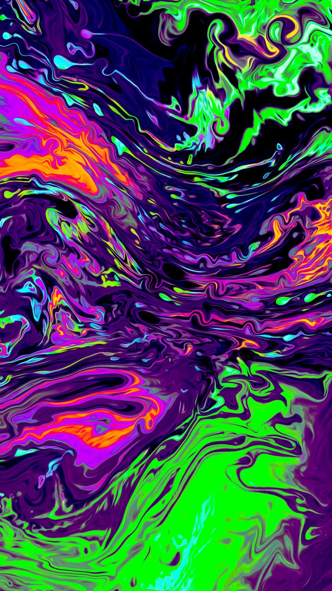 Liquid Rainbow Colour Wallpapers