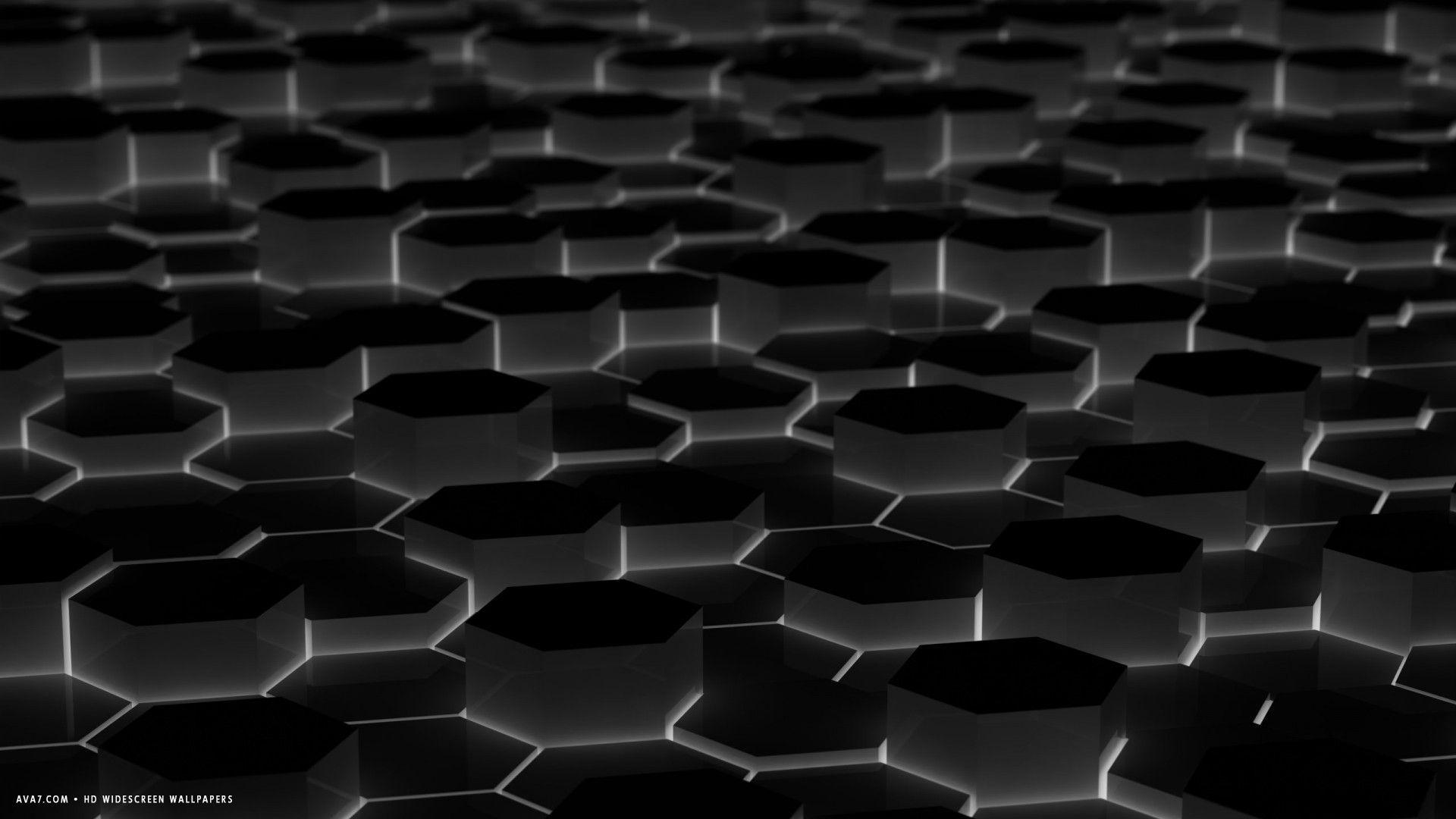 Hexagon 3D Pattern Wallpapers