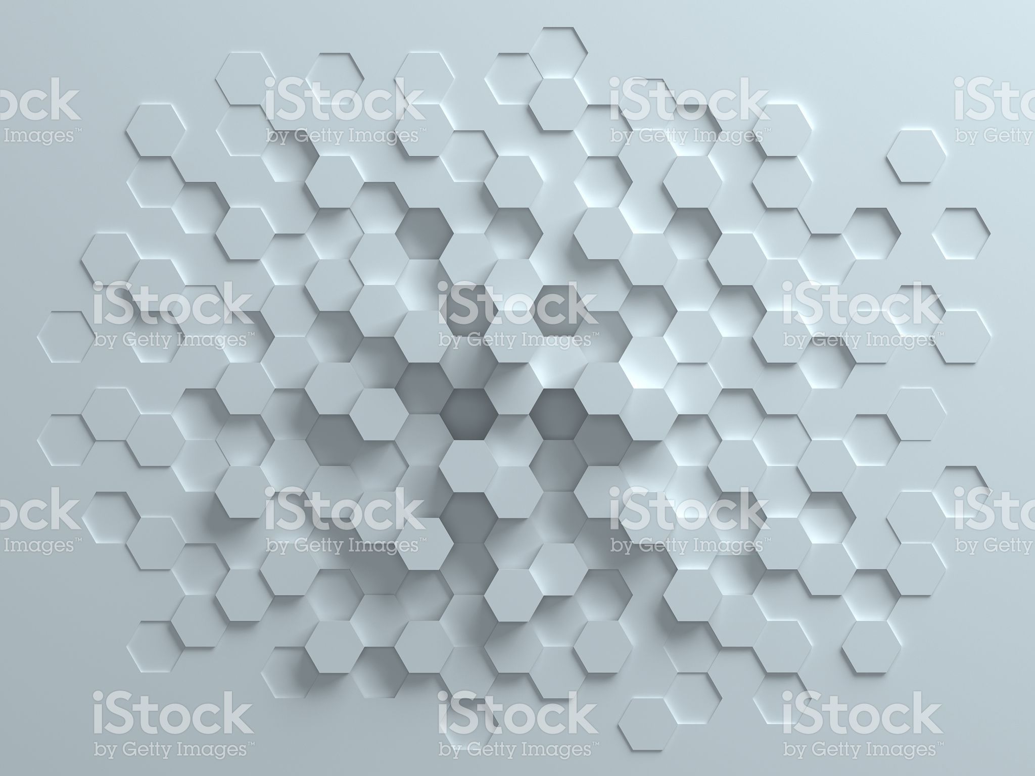 Hexagon 3D Pattern Wallpapers