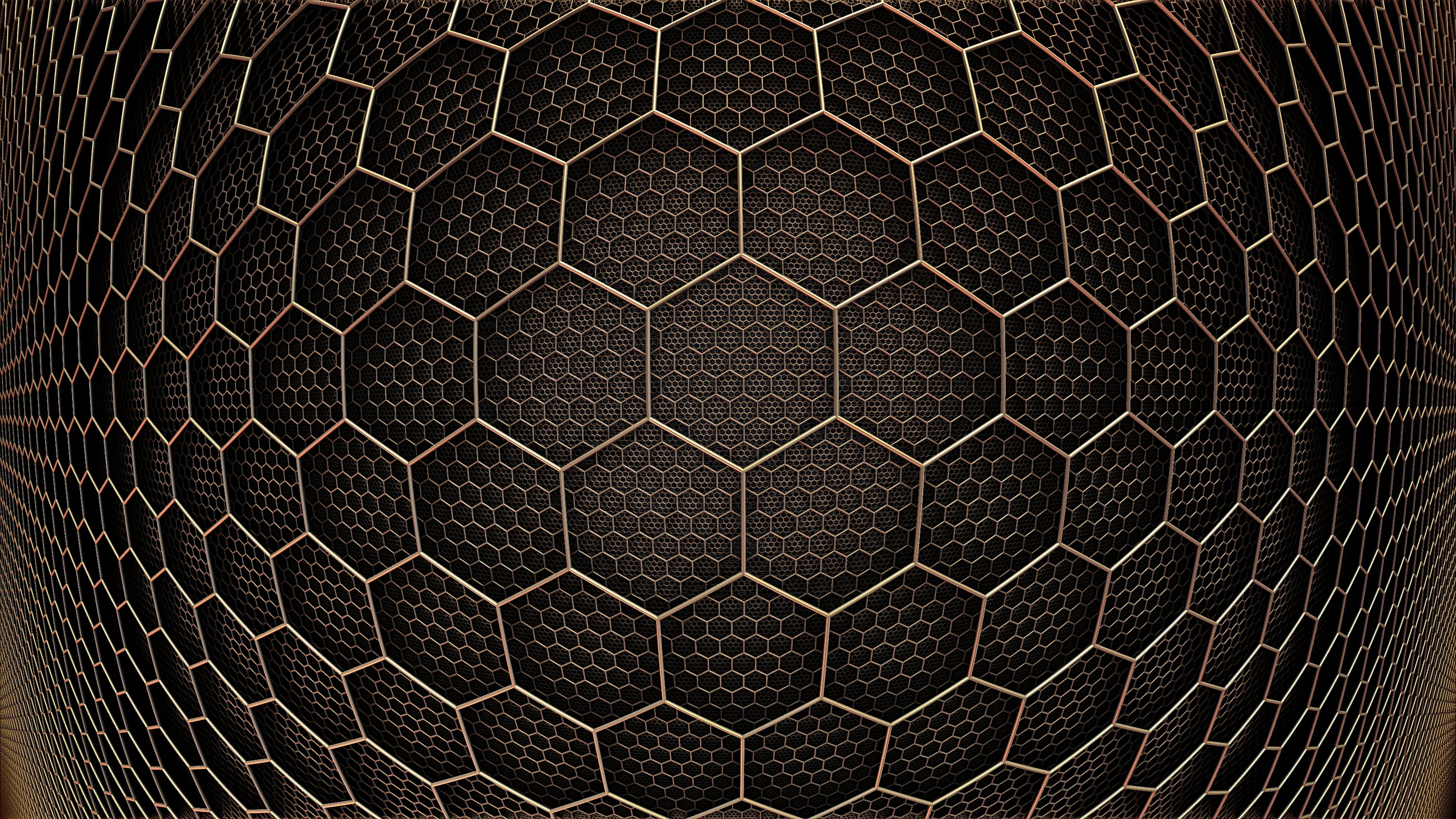 Hexagon 3D Pattern Wallpapers