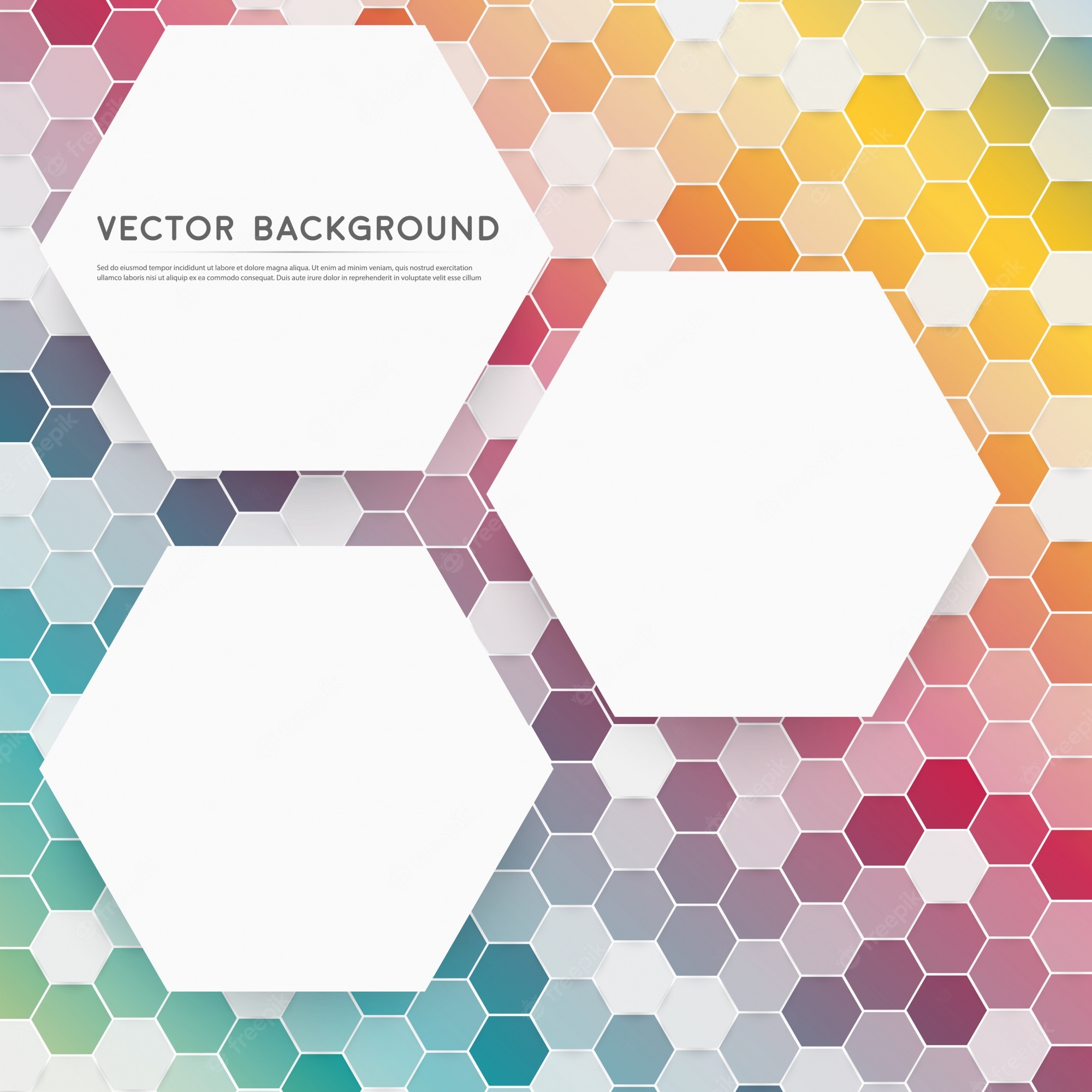 Hexagon 3D Pattern Wallpapers