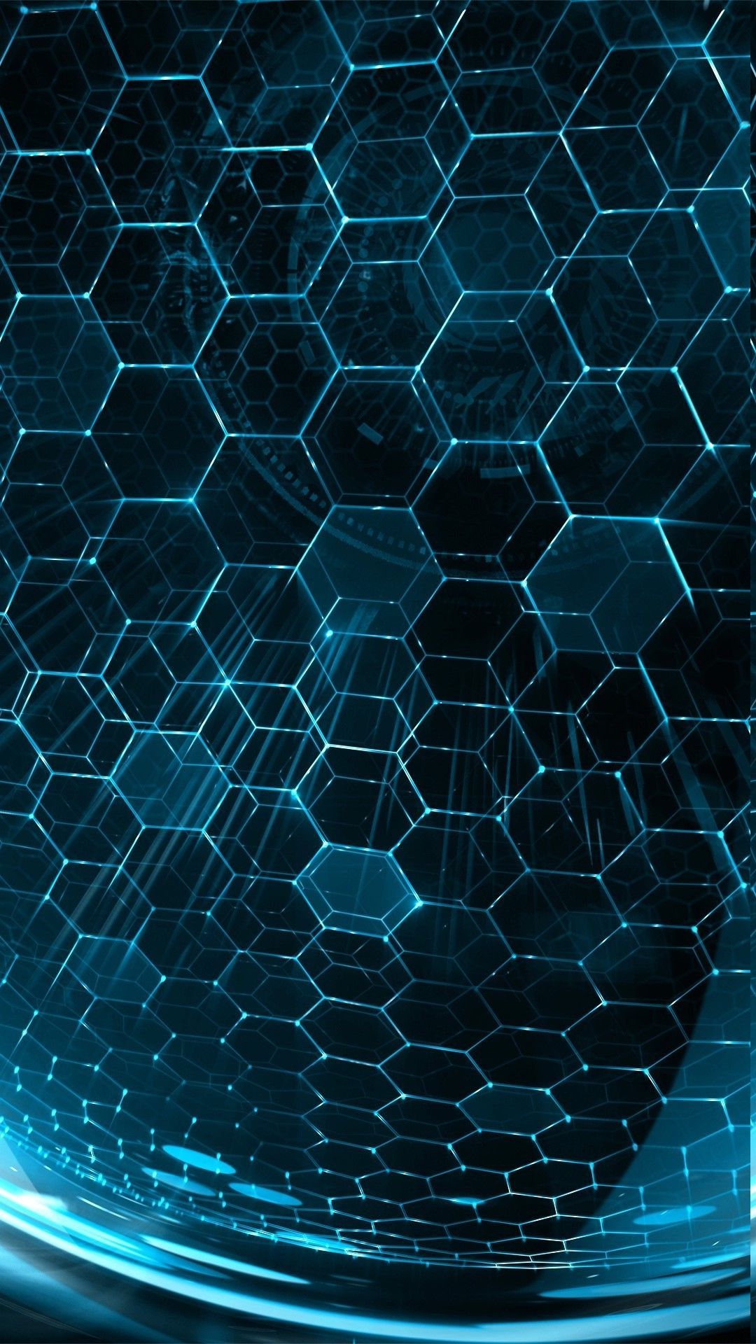 Hexagon 3D Pattern Wallpapers