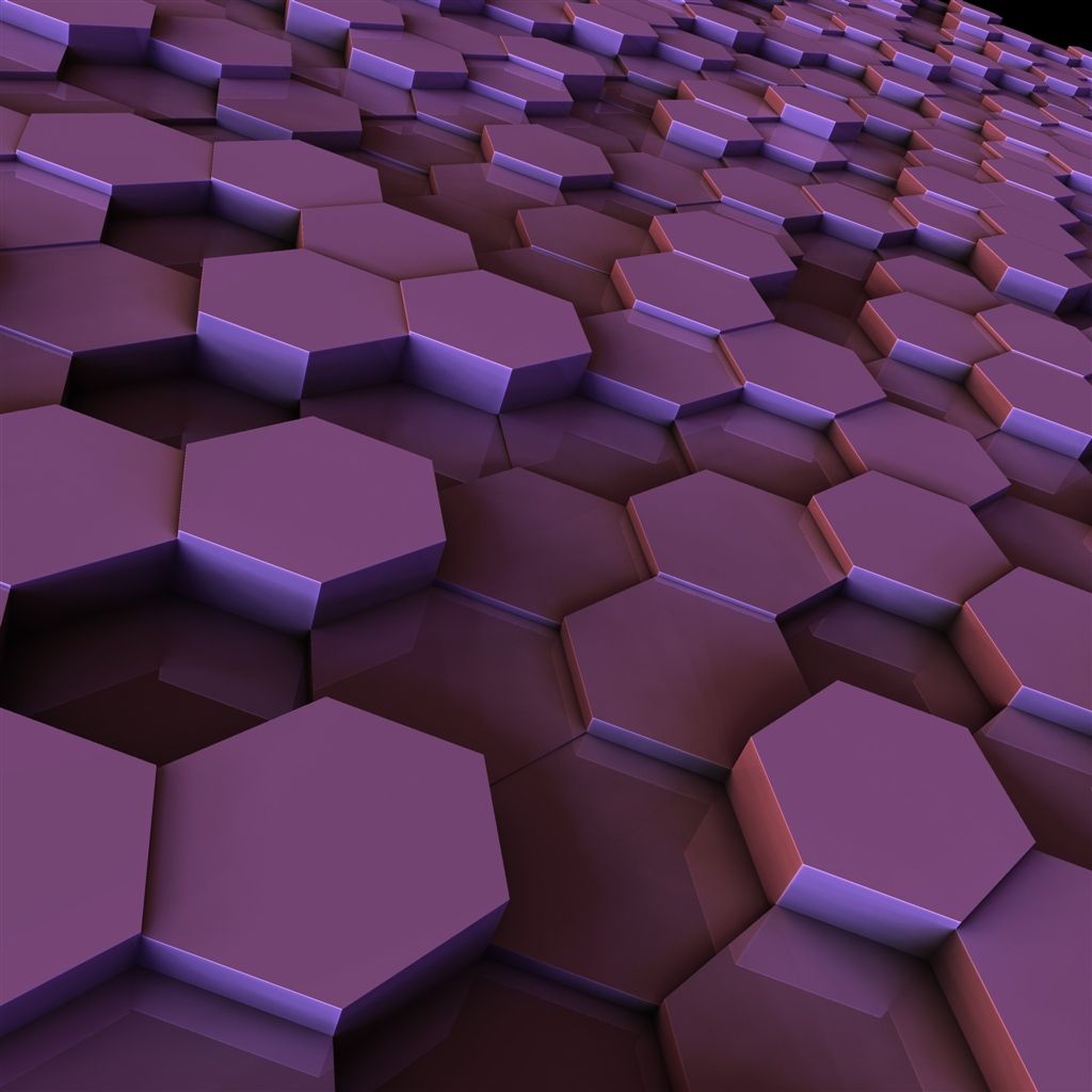 Hexagon 3D Pattern Wallpapers