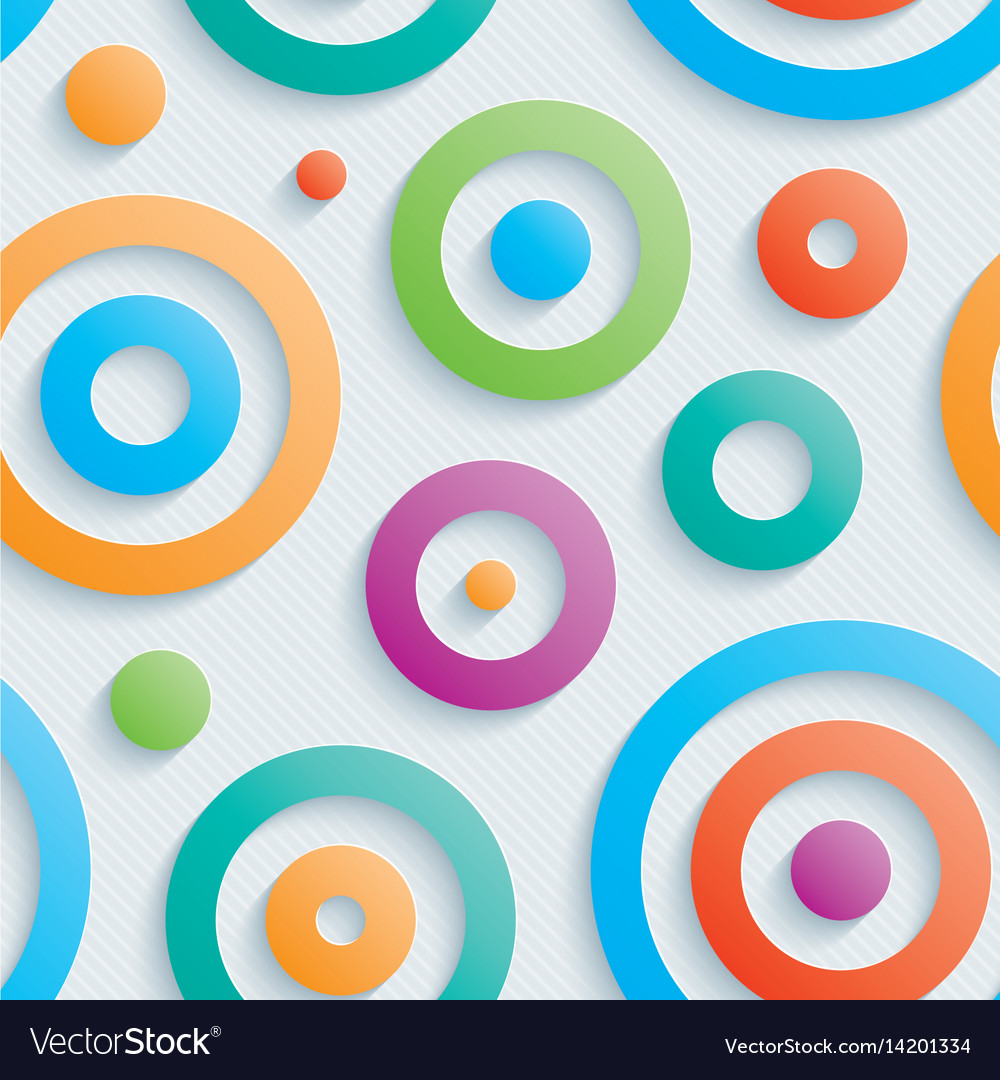 Colorful Geometry Circles Wallpapers