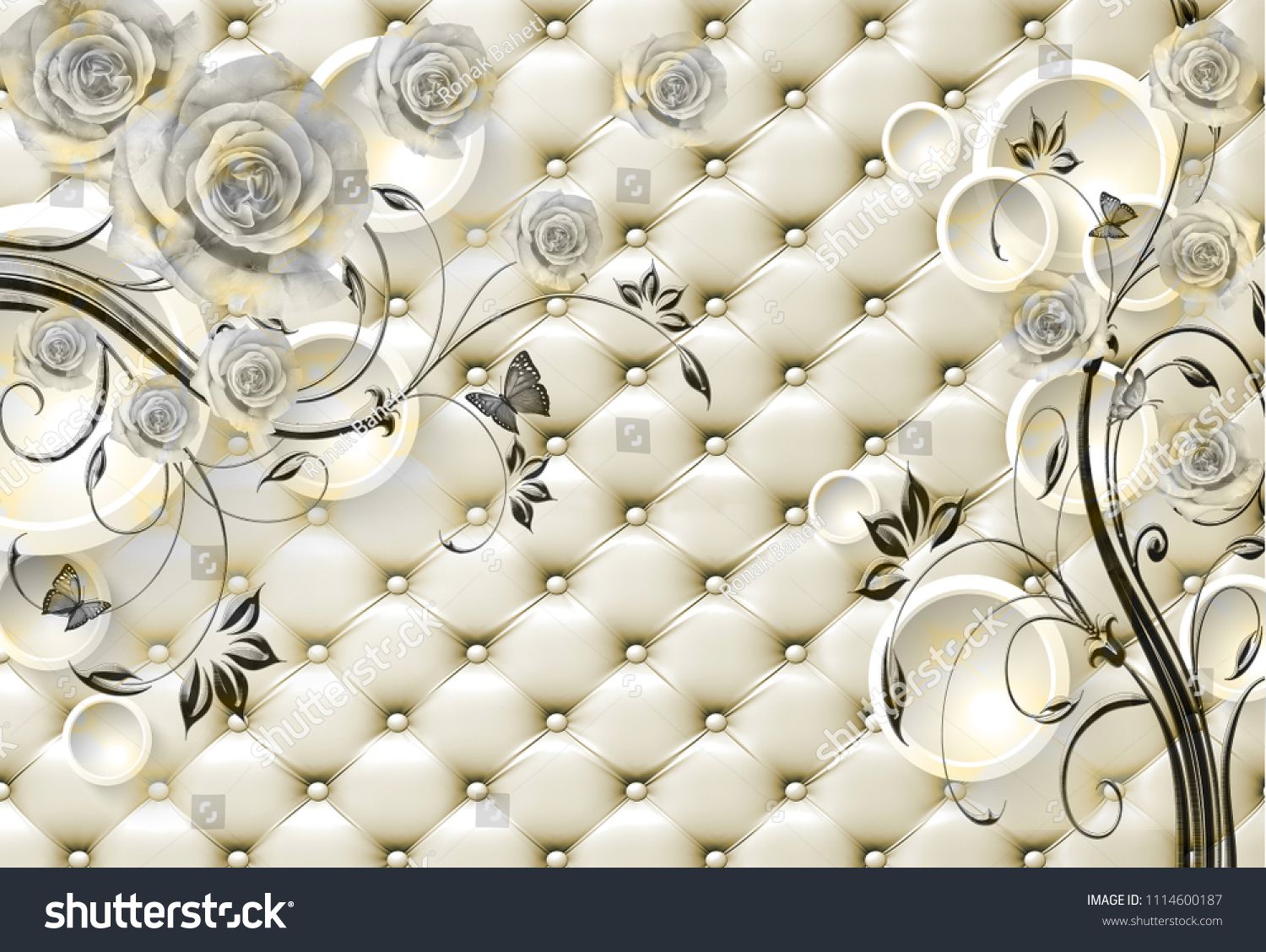 Flowers 3D Pattern Wallpapers