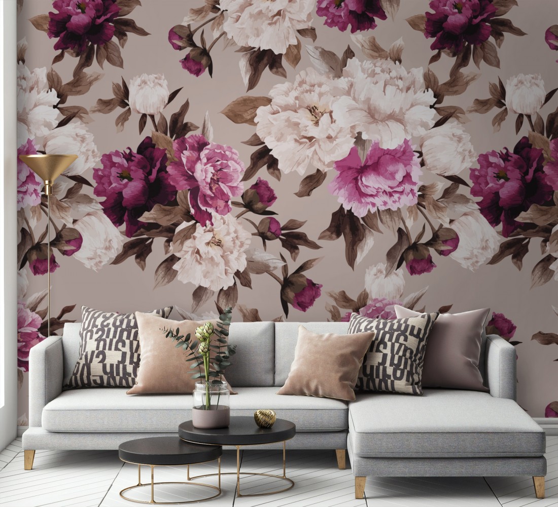 Flowers 3D Pattern Wallpapers