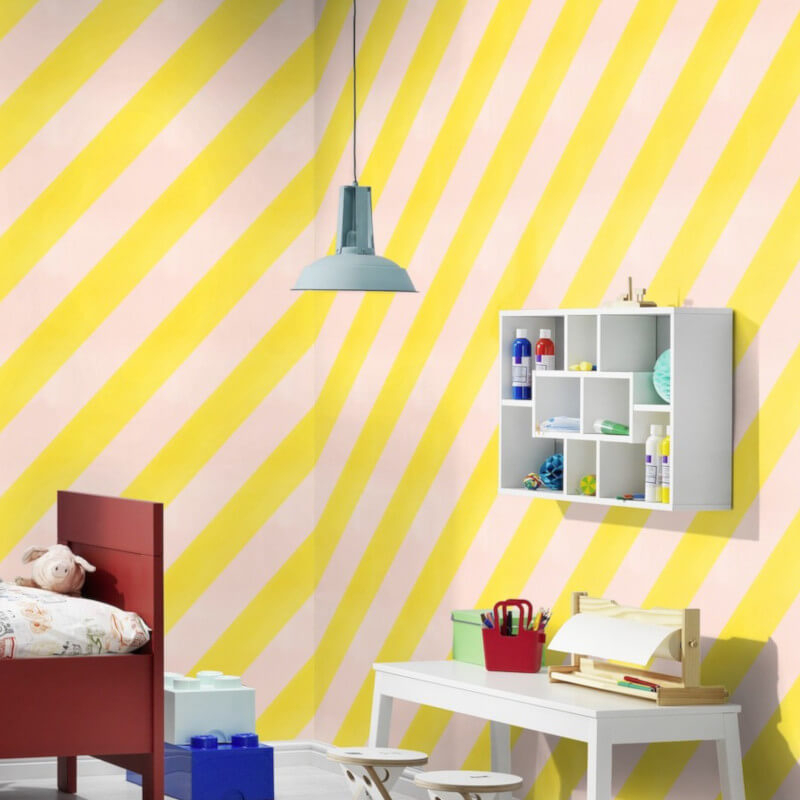 Yellow Stripe Design Wallpapers