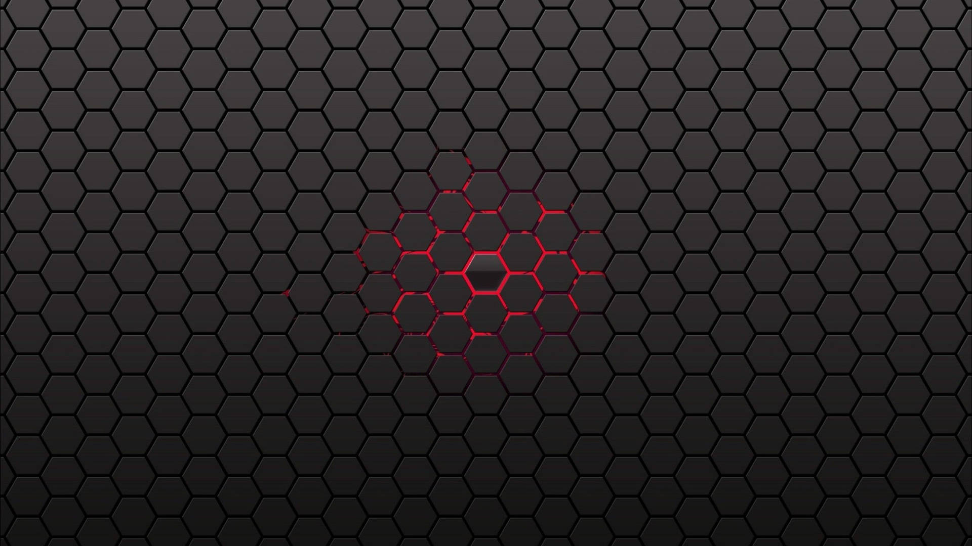 Hexagon Black Pattern Wallpapers