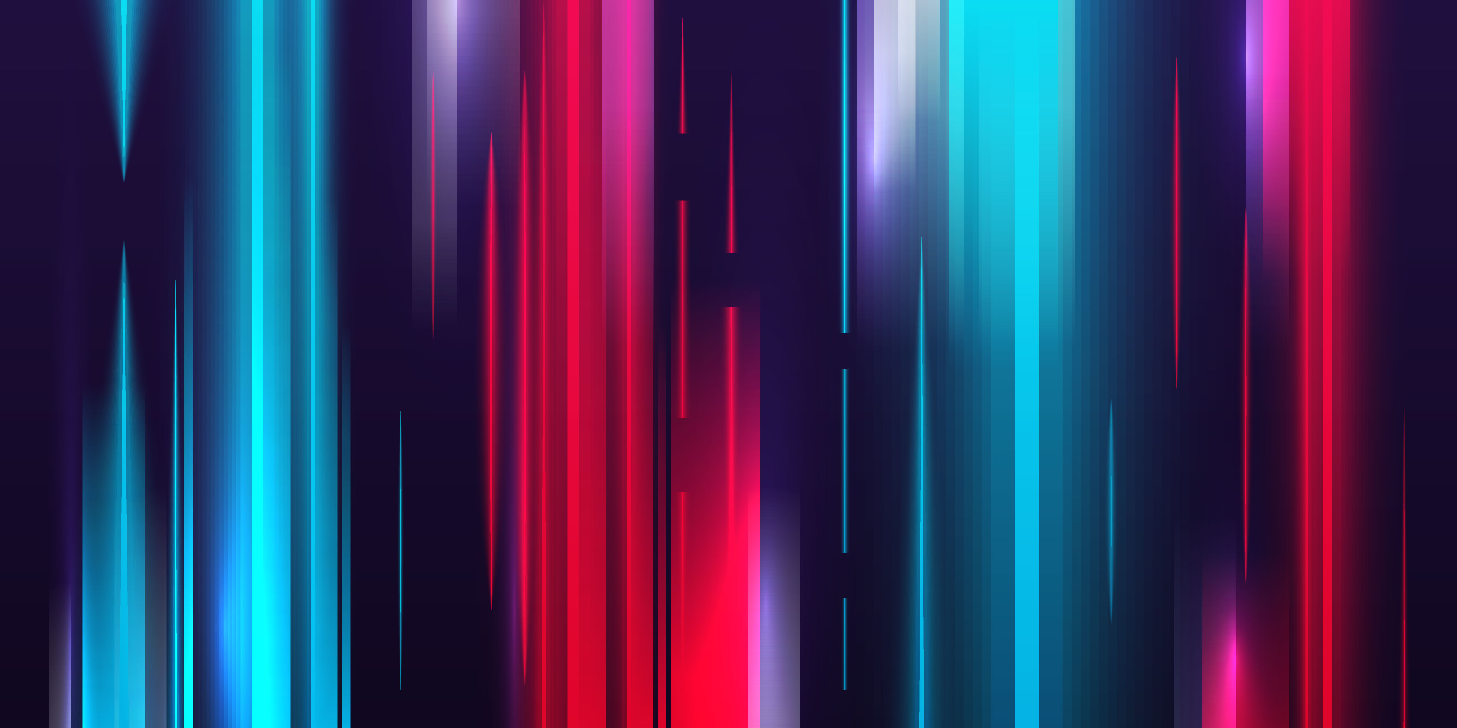 5K Abstract Colorful Lines Wallpapers