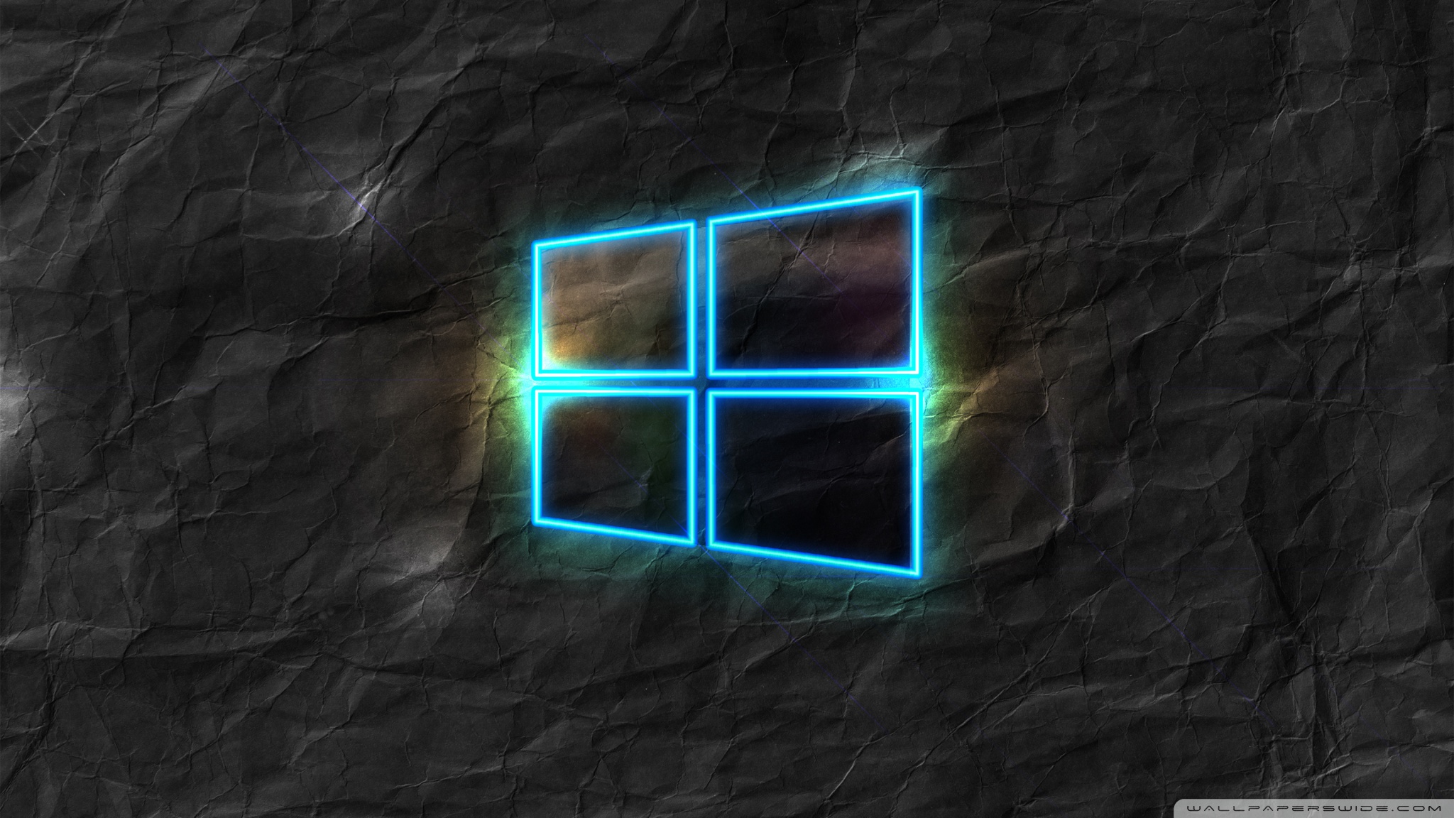 Windows 10 Neon Logo Wallpapers