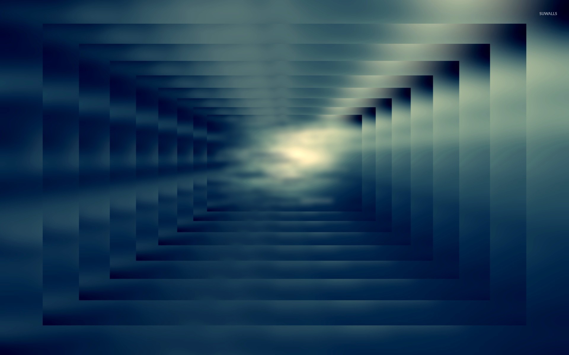 Square 3D Tunnel Wallpapers