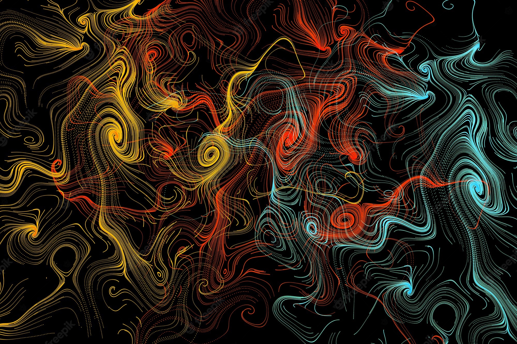 3D Swirl Art Wallpapers