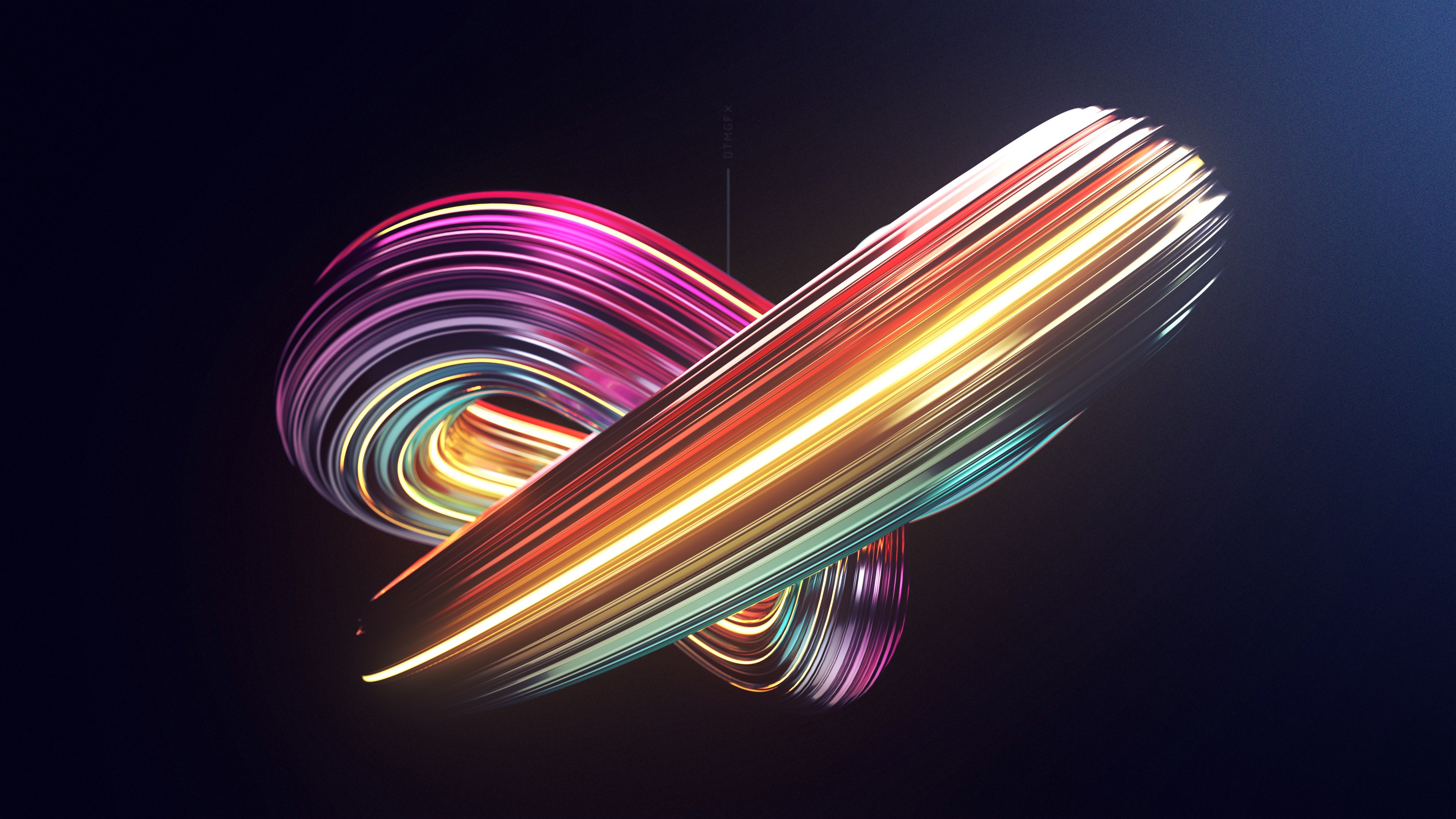 3D Swirl Art Wallpapers