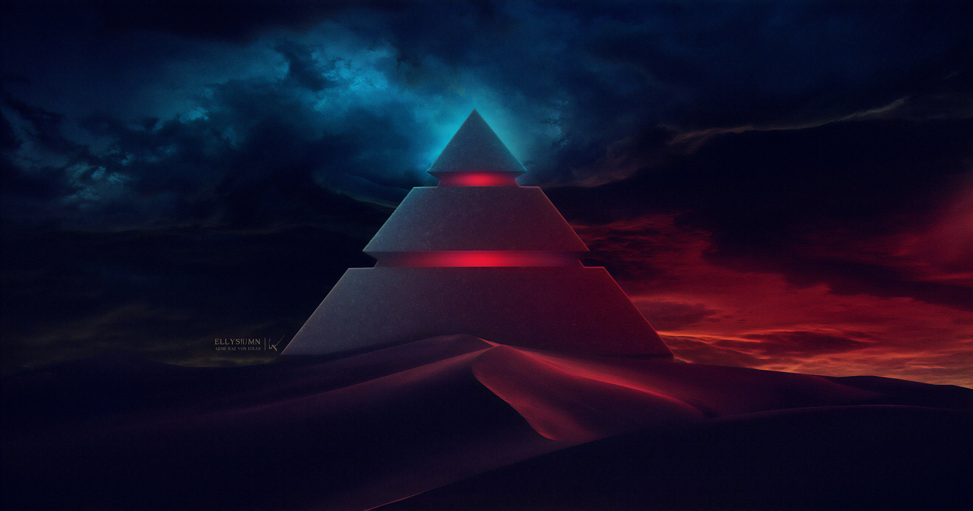 Pyramid Art Wallpapers