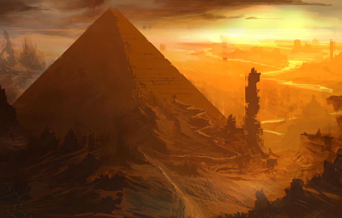 Pyramid Art Wallpapers