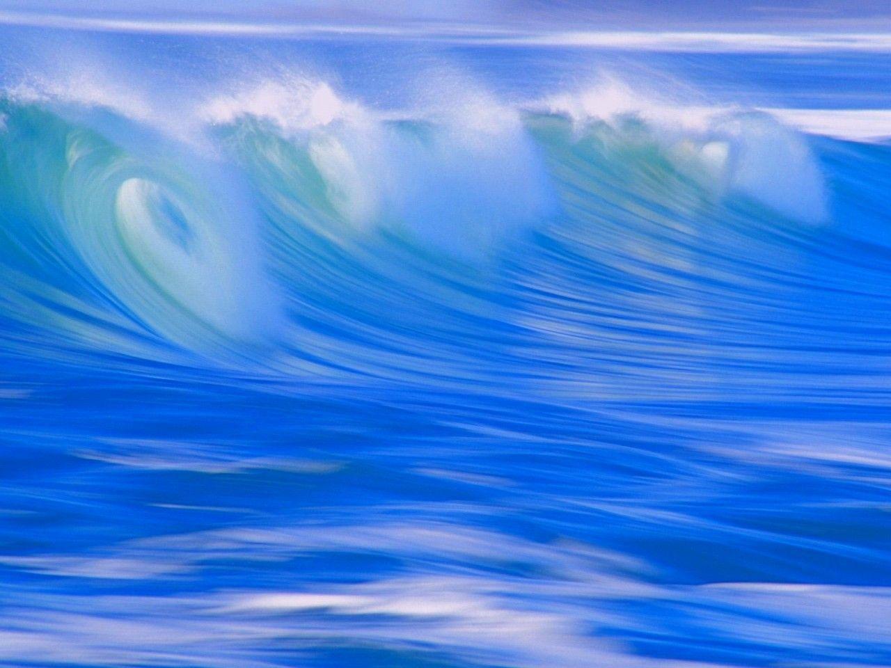 Bluish Wave Wallpapers