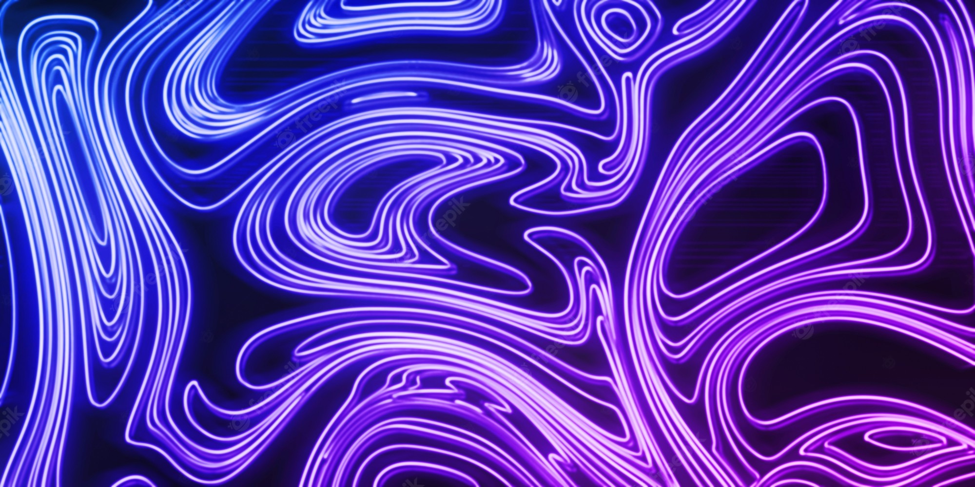 Purple Glowing Lines Wallpapers