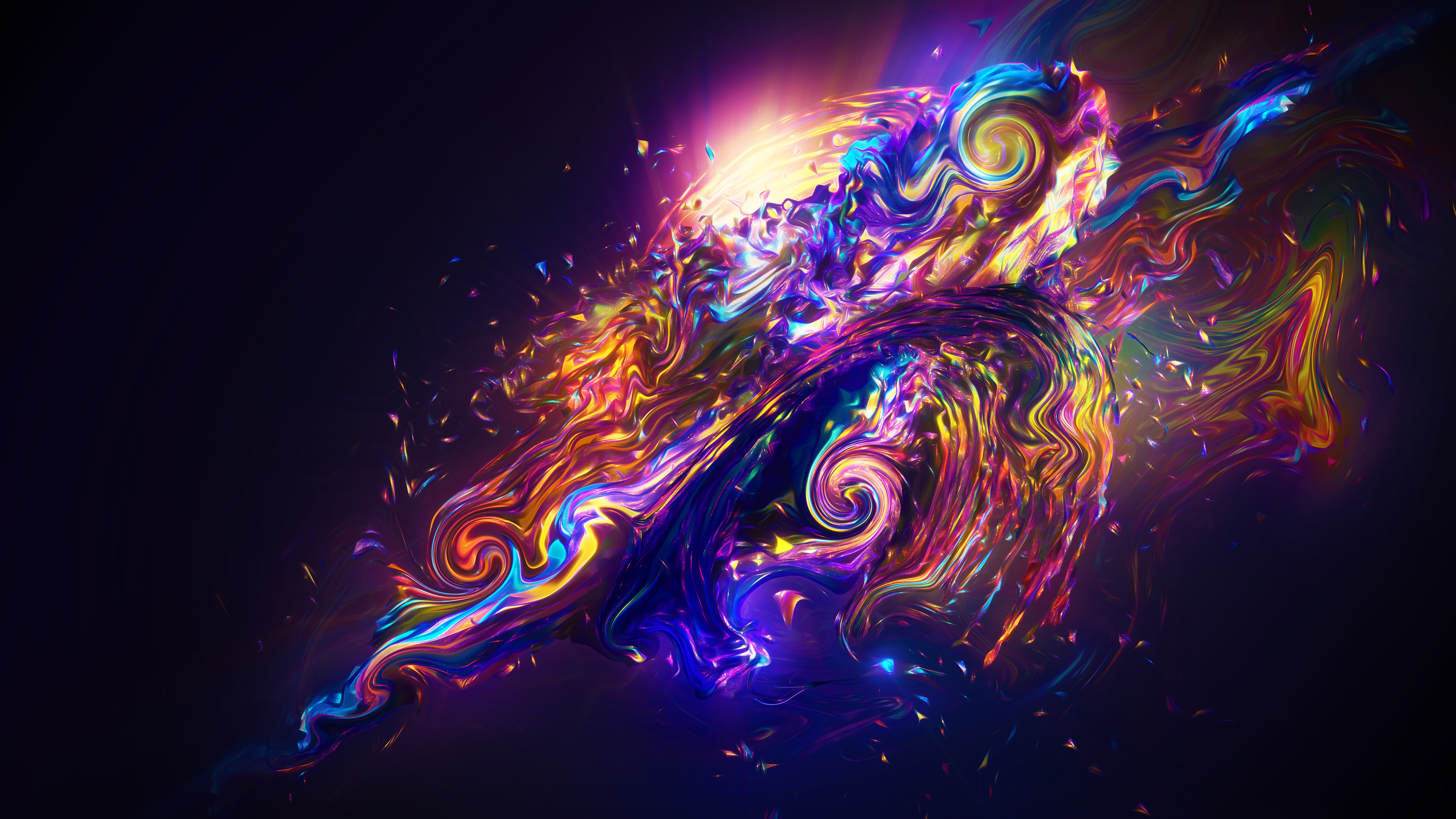 4K New Abstract Art Wallpapers