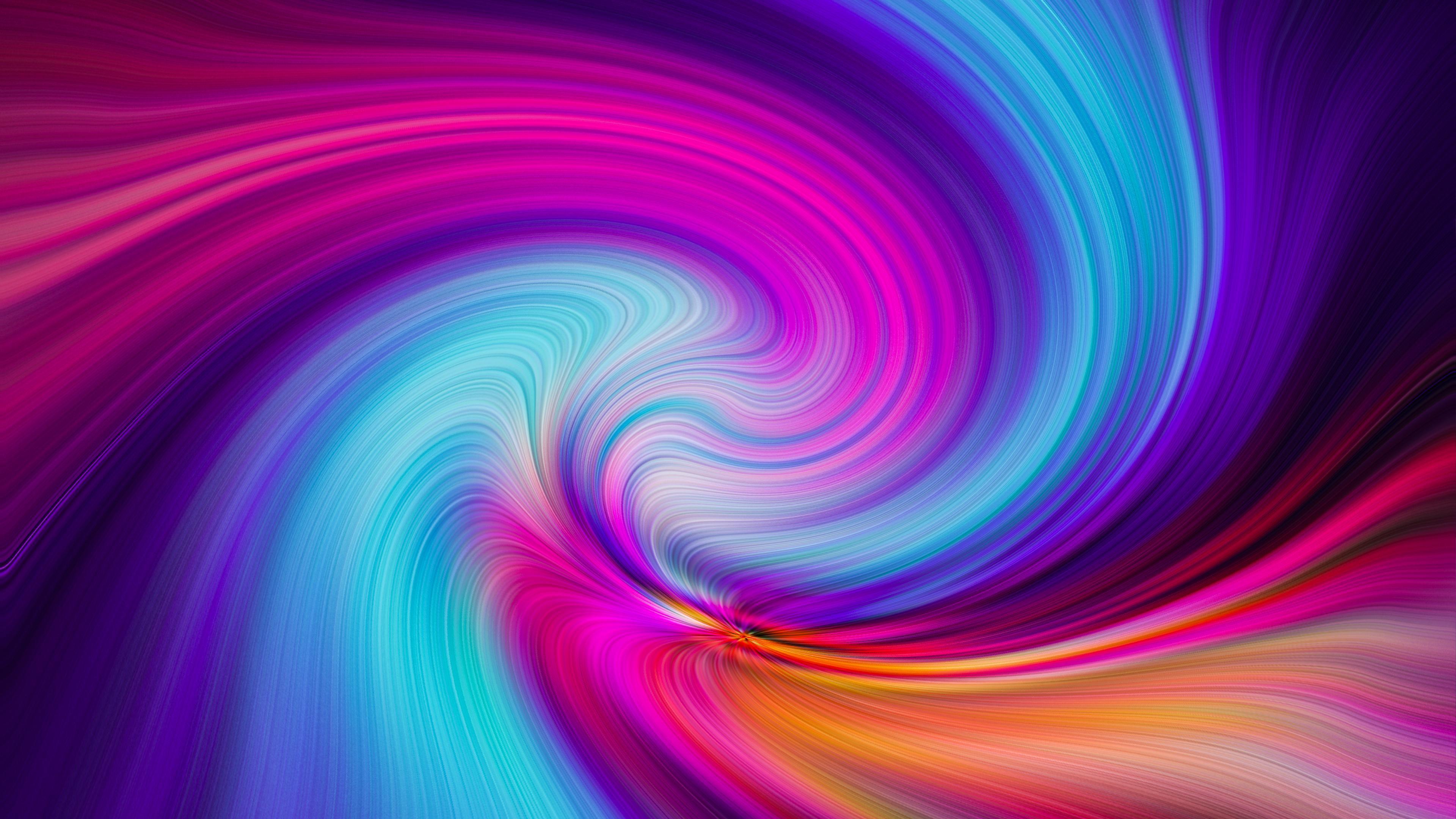 Swirl Splash 4K Wallpapers