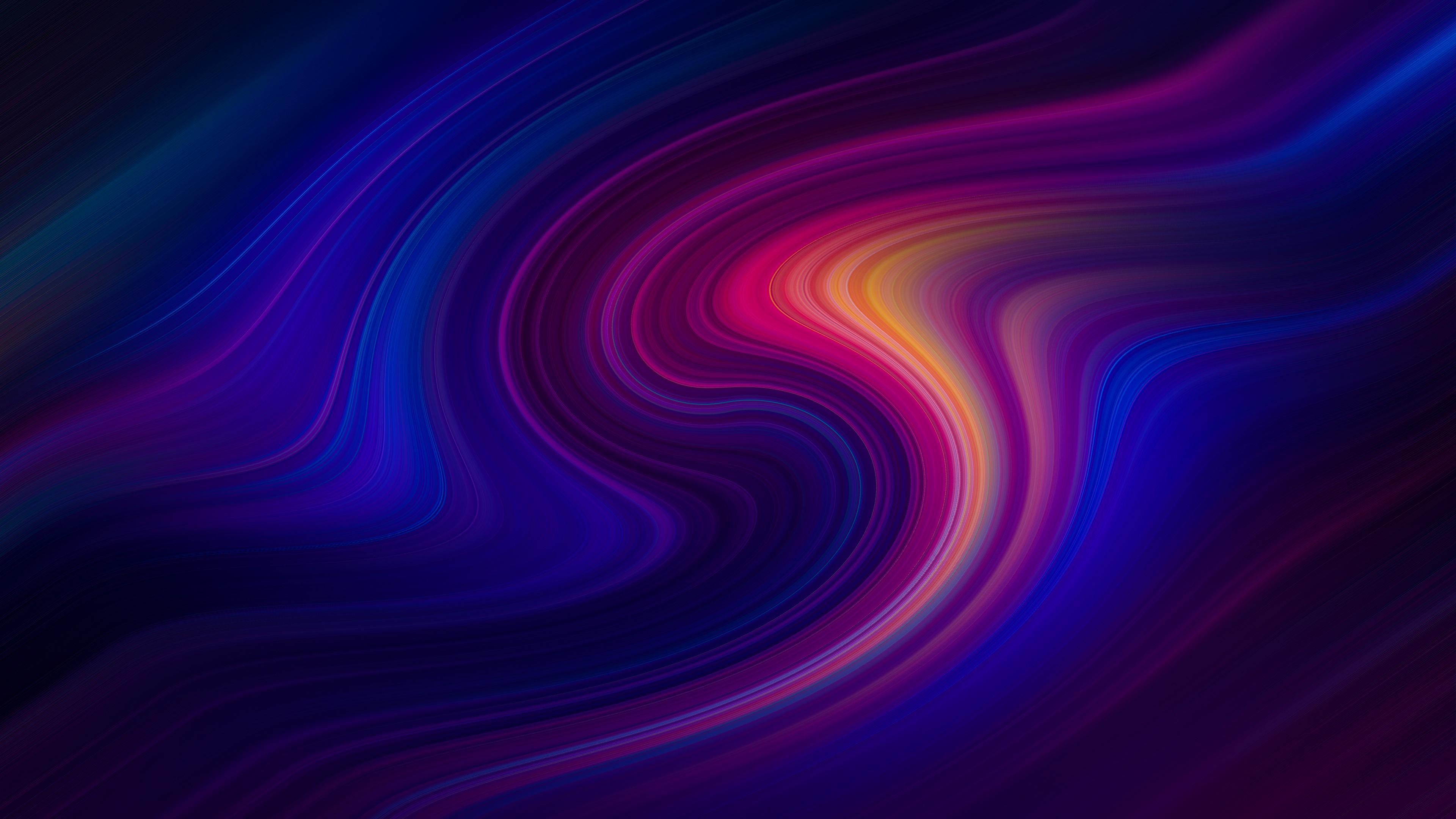 Swirl Splash 4K Wallpapers