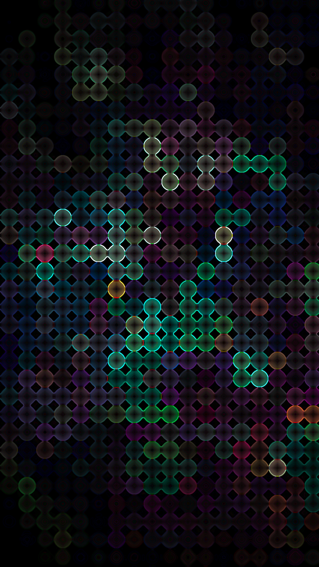 4K Atoms Abstract Wallpapers