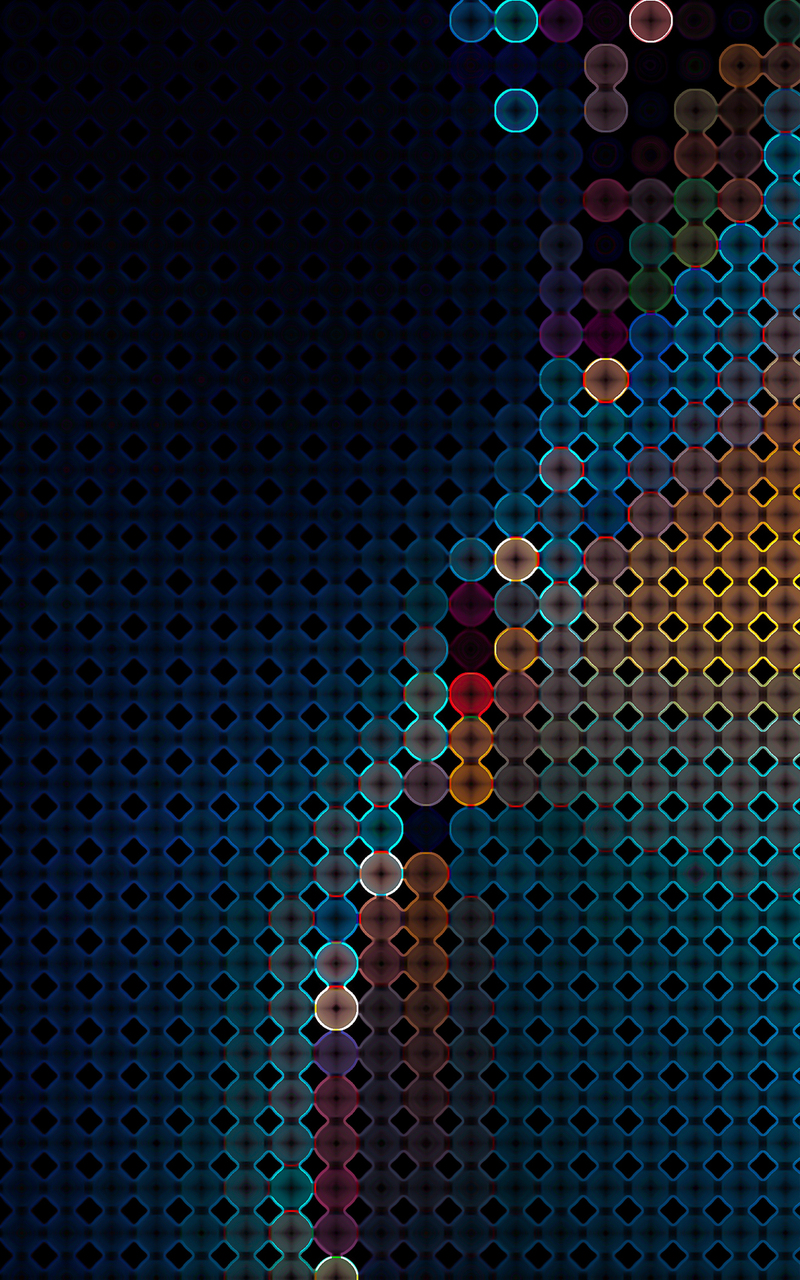 4K Atoms Abstract Wallpapers