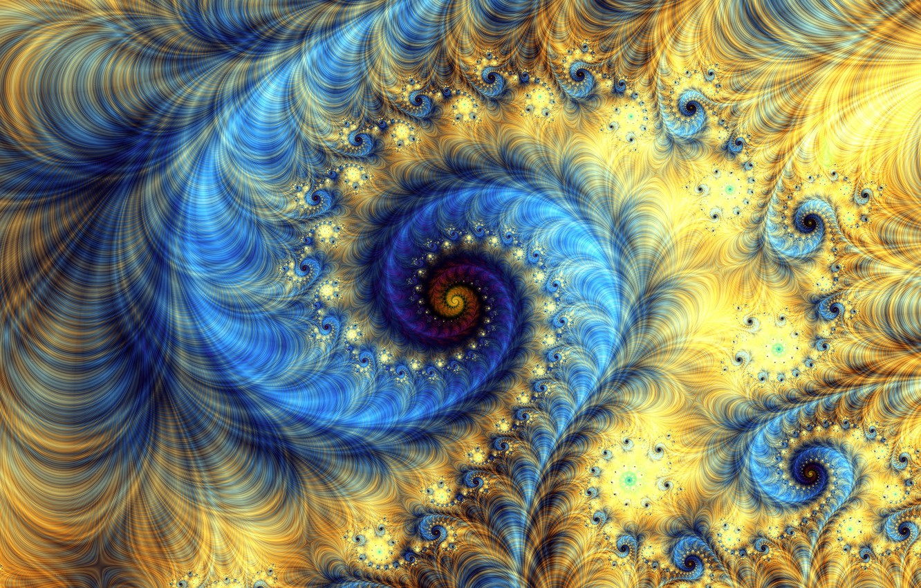 Blue Fractal Wallpapers