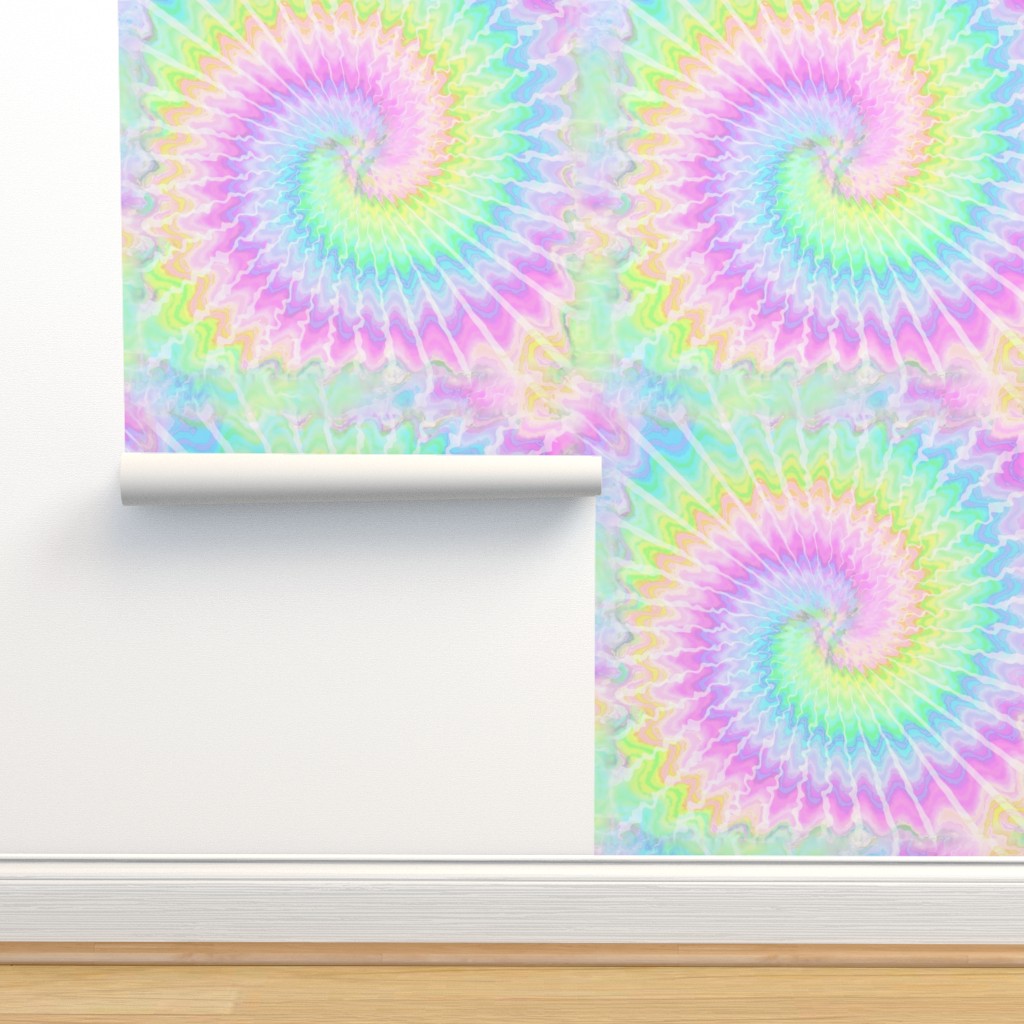 Spiral Line Neon Art Wallpapers