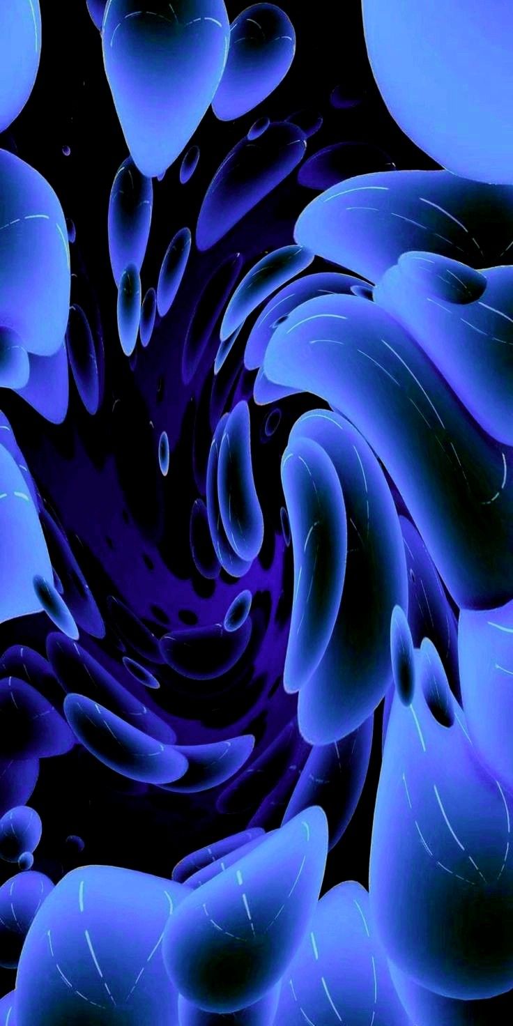 Lightning Dark Neon Fractal Wallpapers