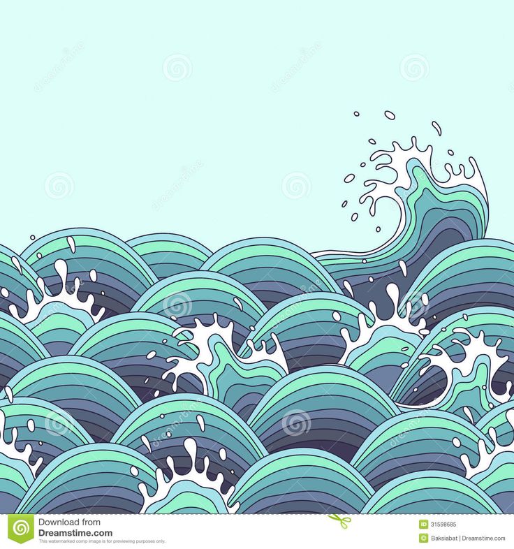 Abstract Illustration Waves Wallpapers