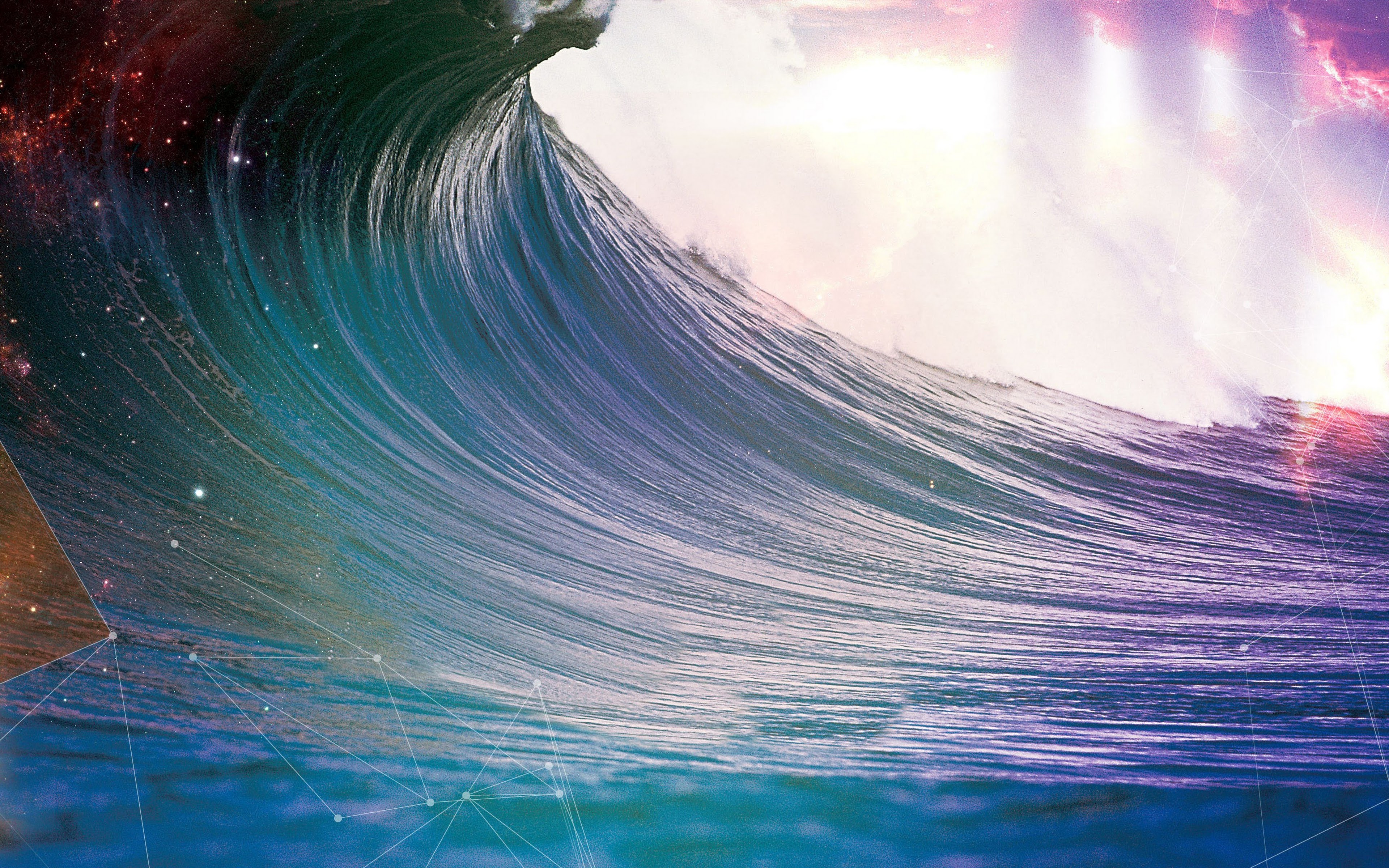 Abstract Illustration Waves Wallpapers