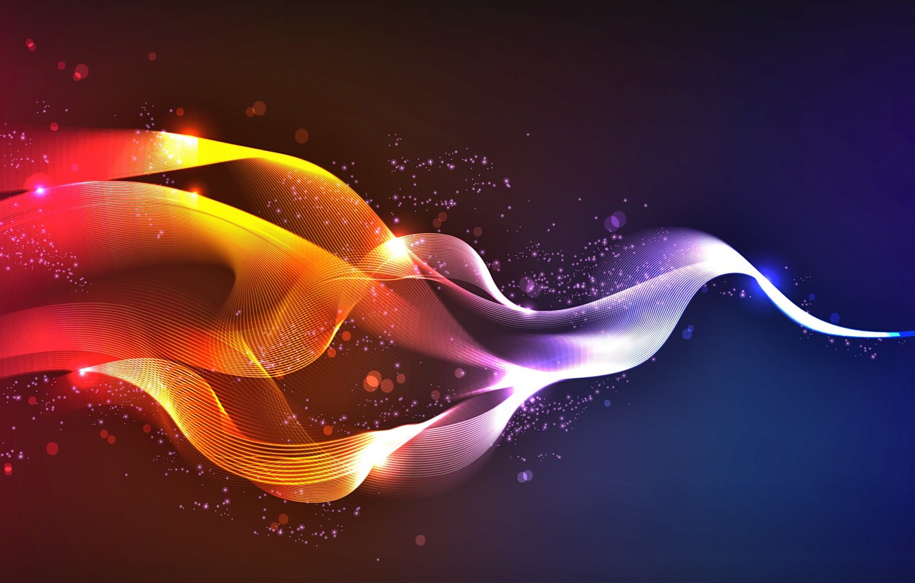 Abstract Illustration Waves Wallpapers