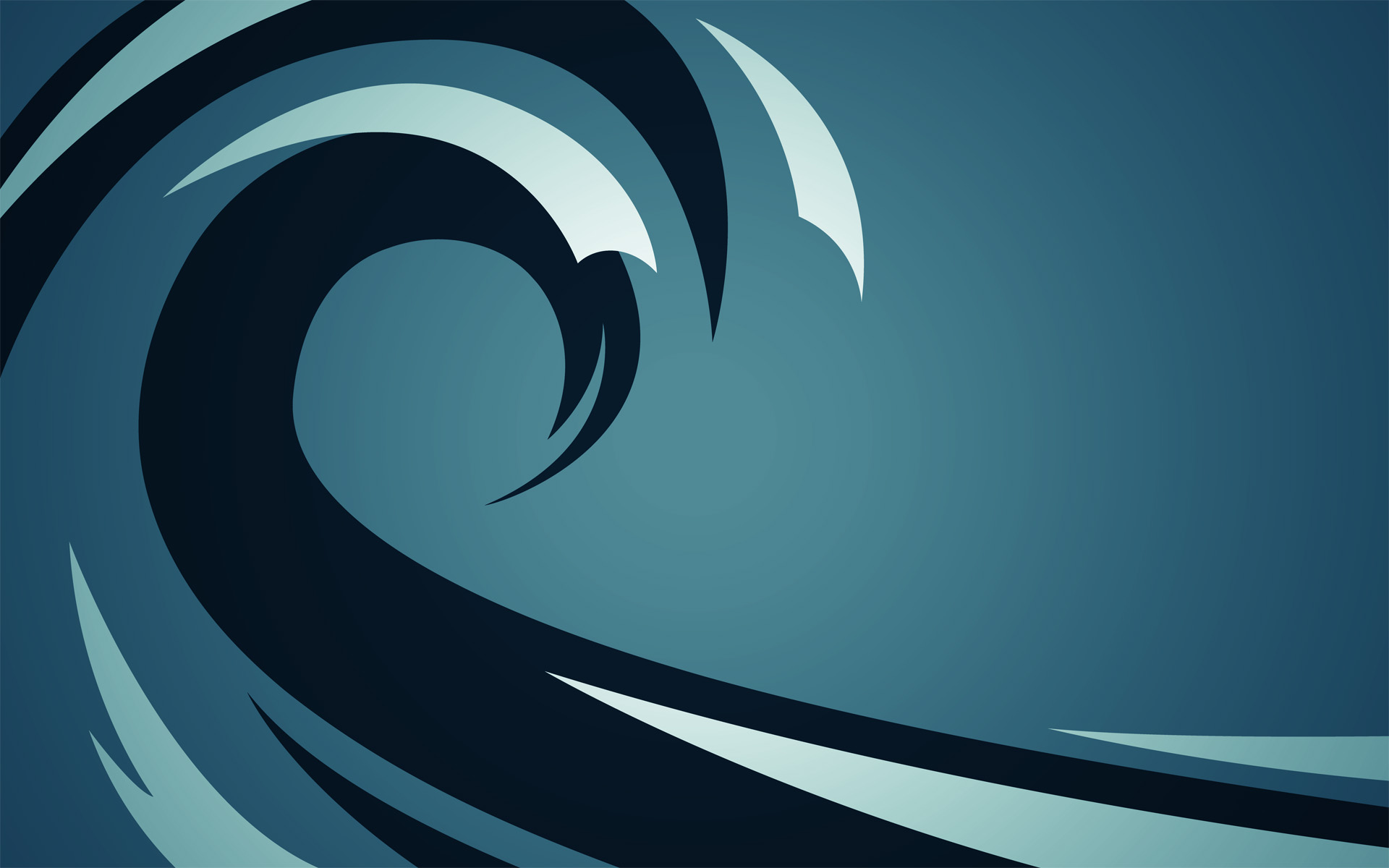 Abstract Illustration Waves Wallpapers