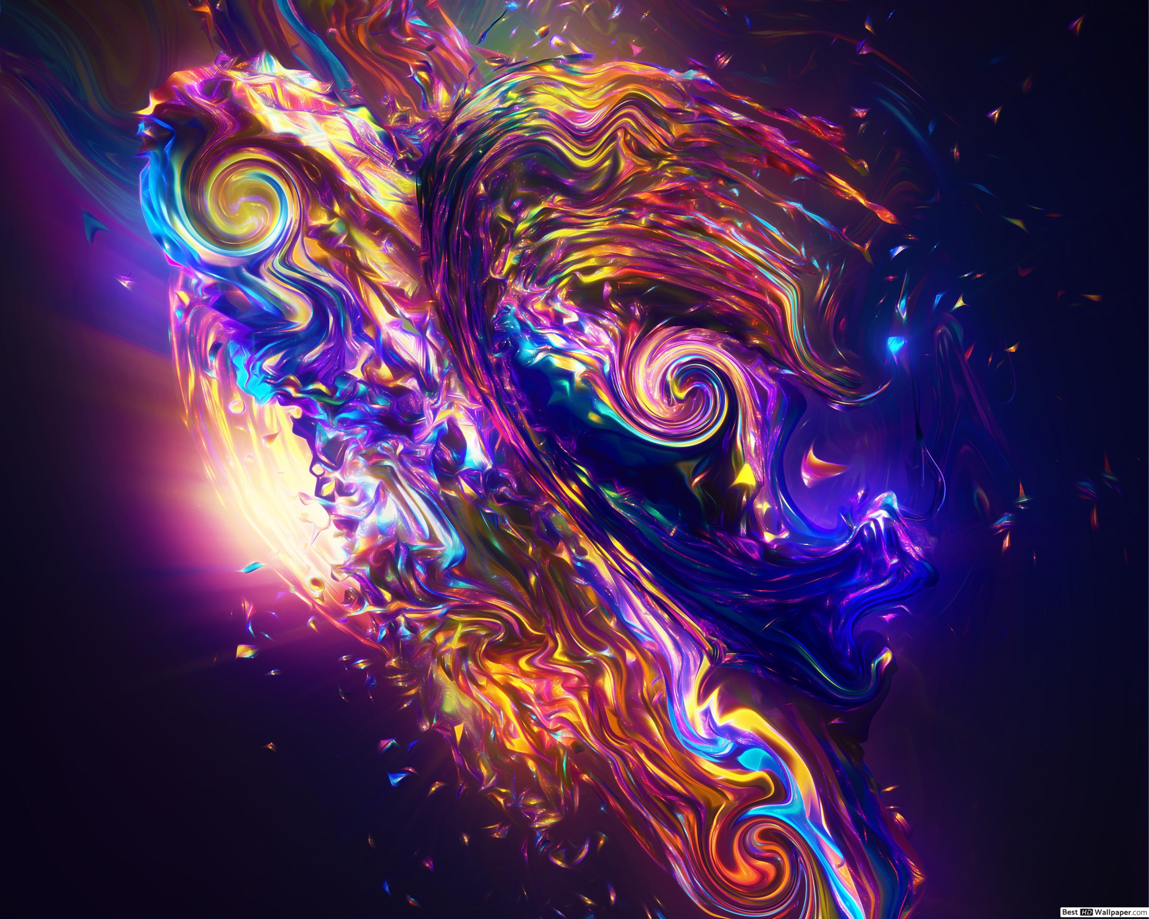 Abstract Illustration Waves Wallpapers