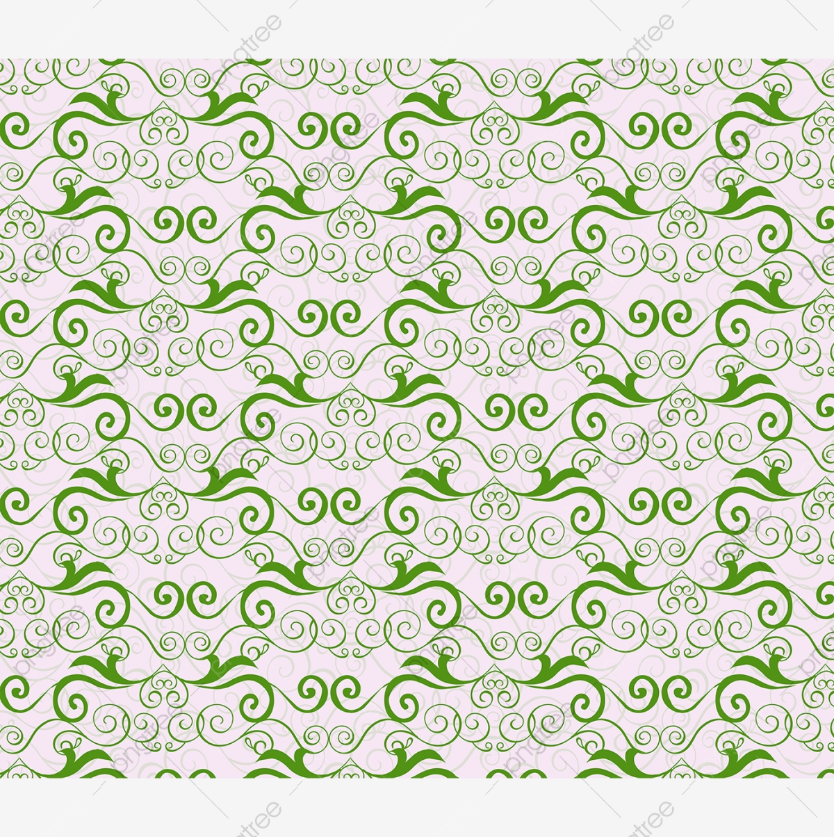 Beautiful Green Circular Pattern Wallpapers