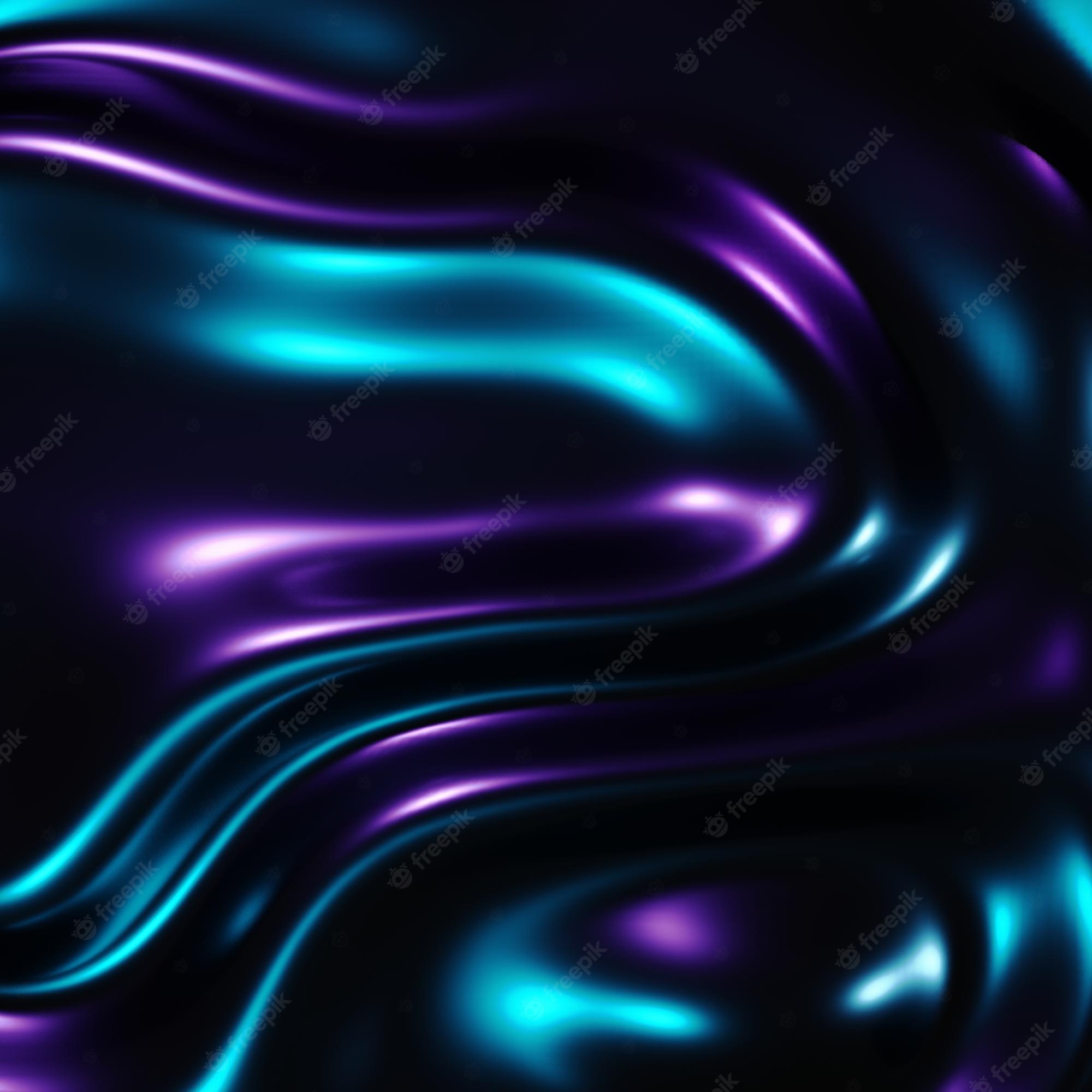 Abstract Neon Silk Wallpapers