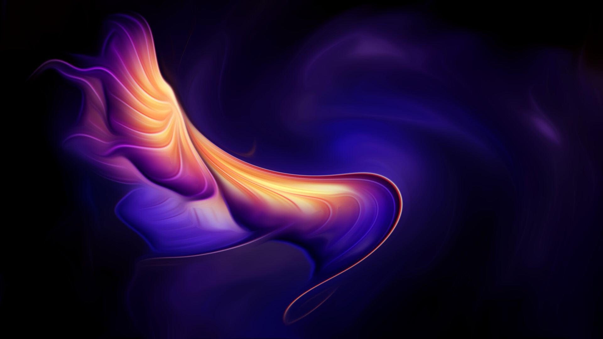 Abstract Neon Silk Wallpapers