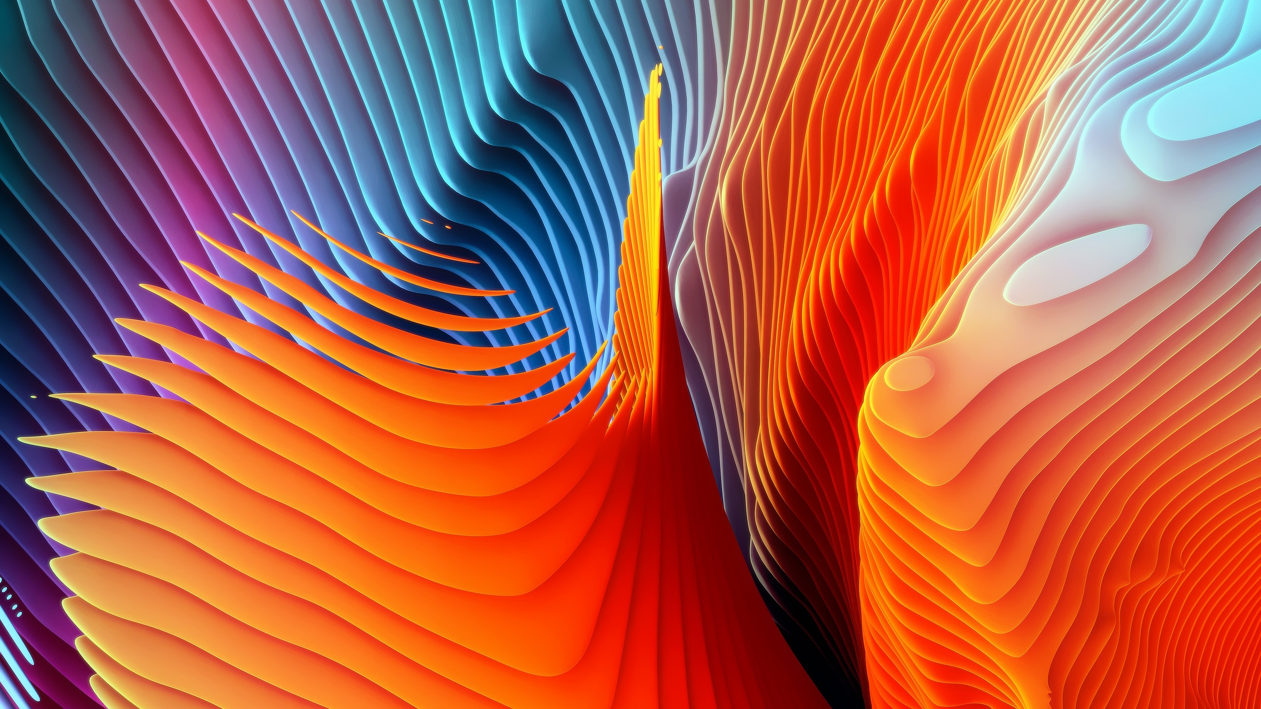 Artistic Waves Abstract Wallpapers