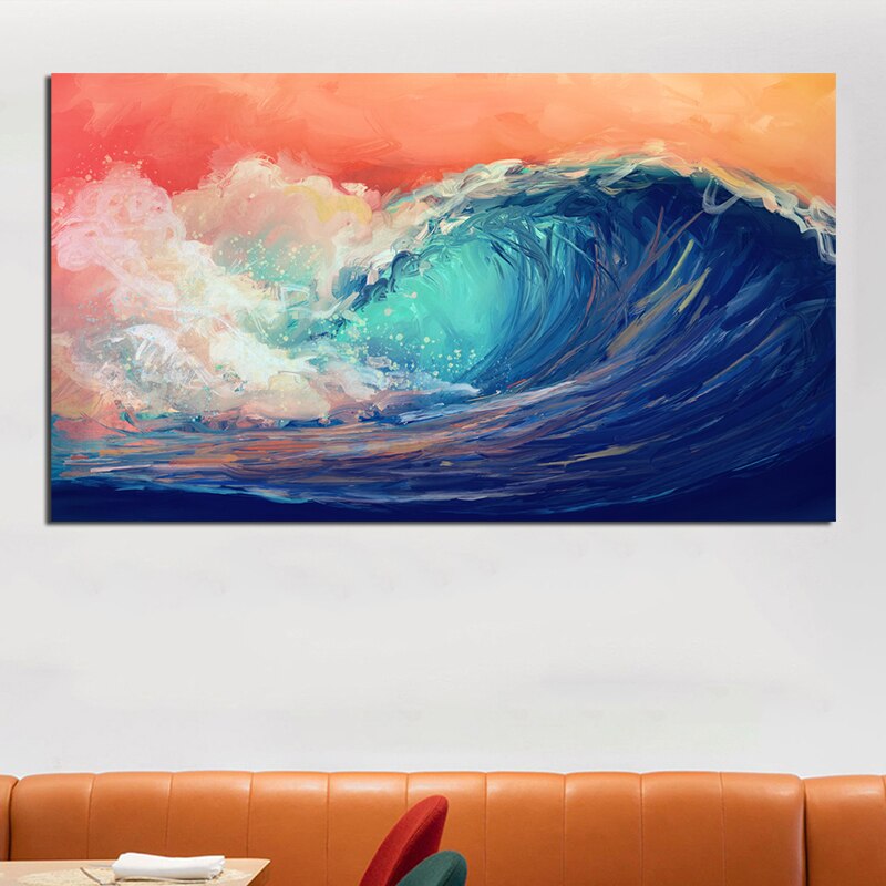 Abstract Acrylic Wave Wallpapers