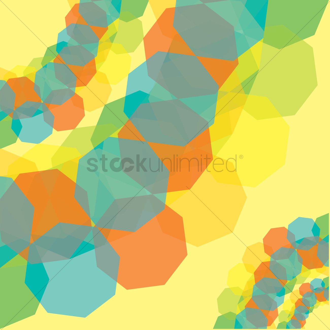 Abstract Octagon Vector Wallpapers