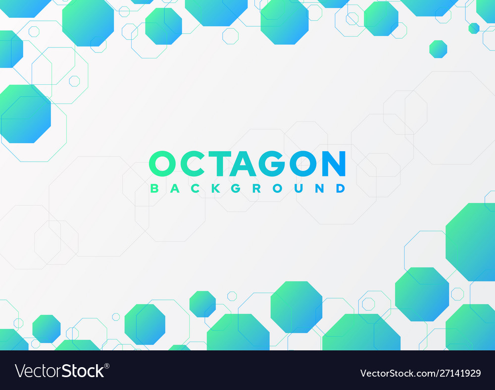 Abstract Octagon Vector Wallpapers