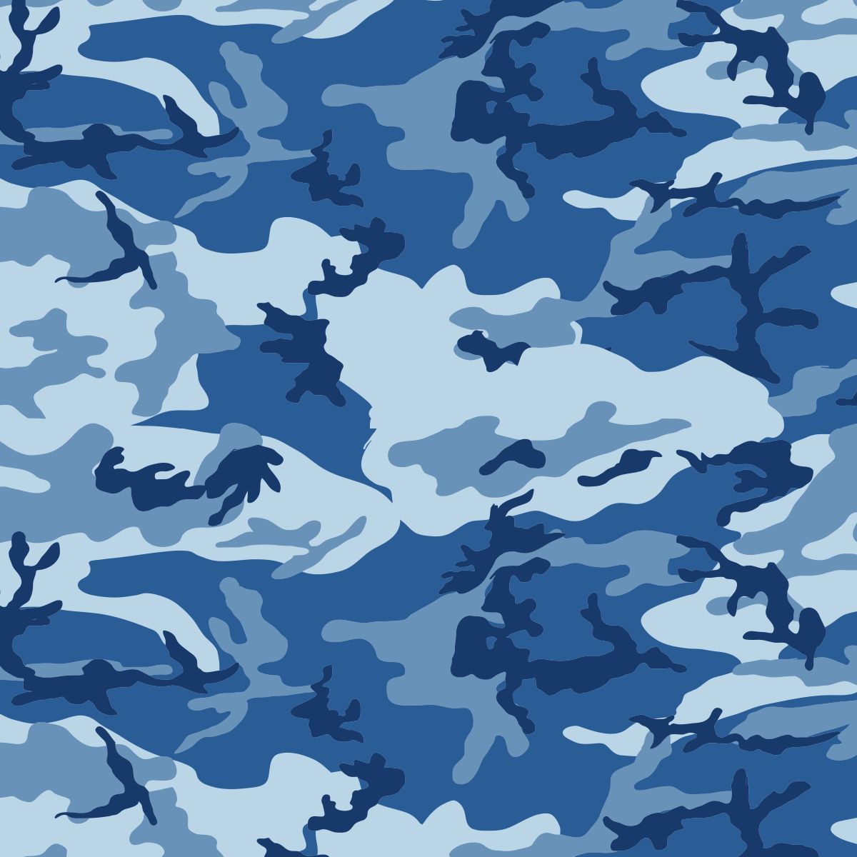 Blue Camouflage Pattern Wallpapers