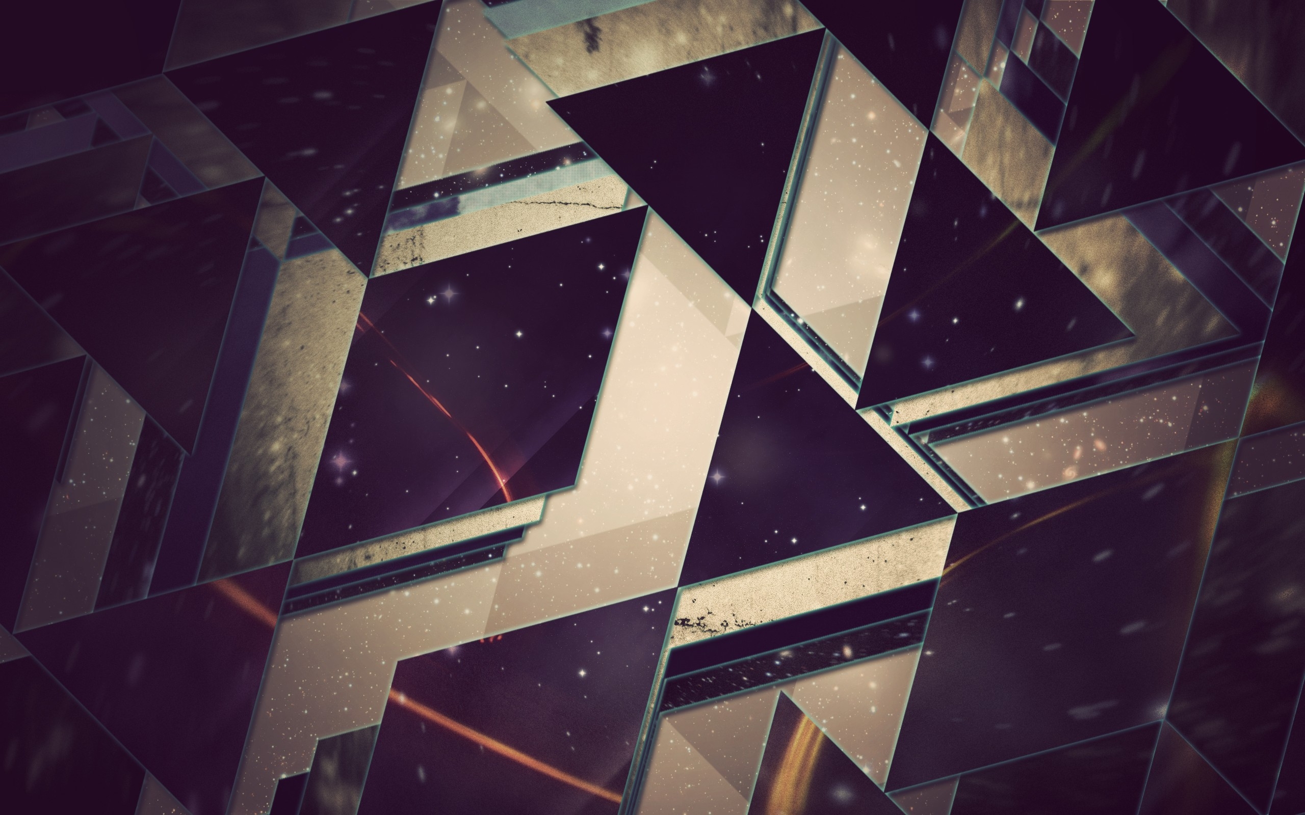 Faded Triangles Wallpapers
