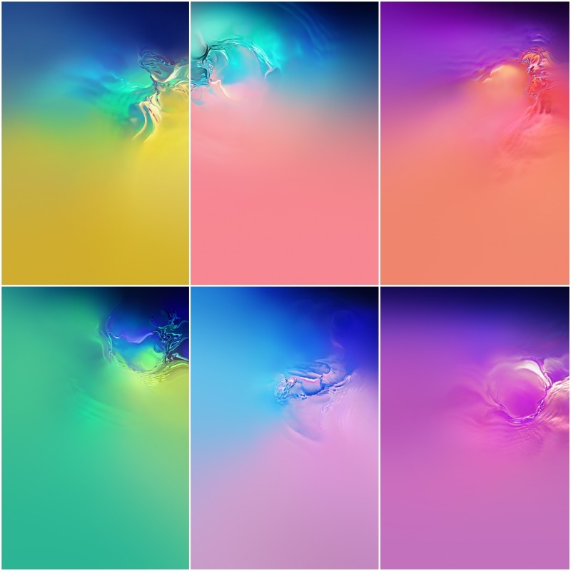 2019 Samsung Galaxy S10 Stock Wallpapers