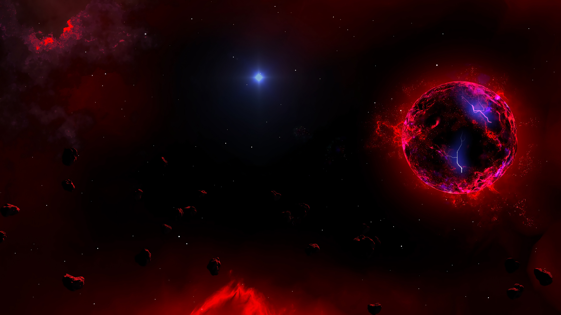 Abstract Space Stars Planet Wallpapers
